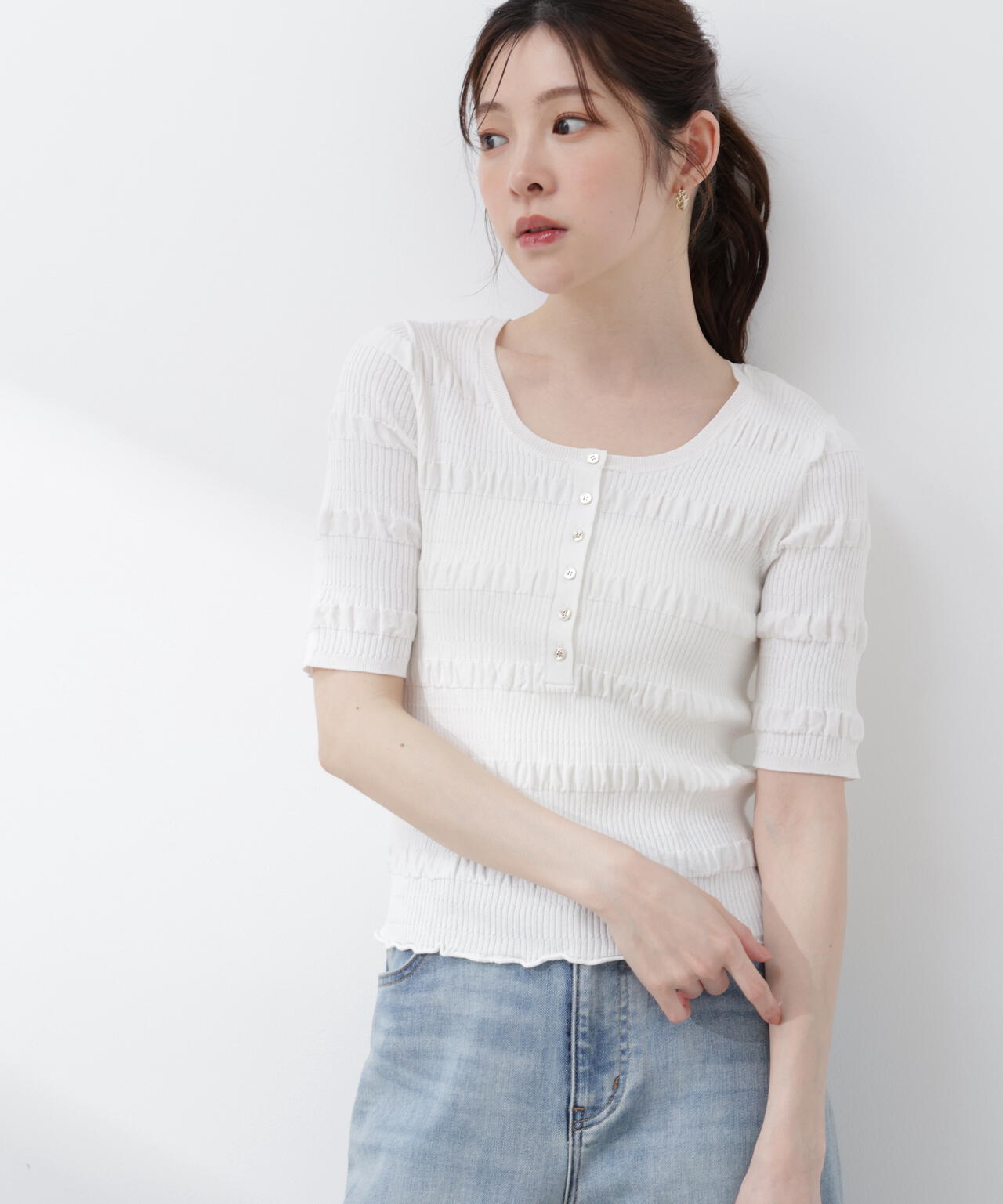 167cm 着用サイズ:FR