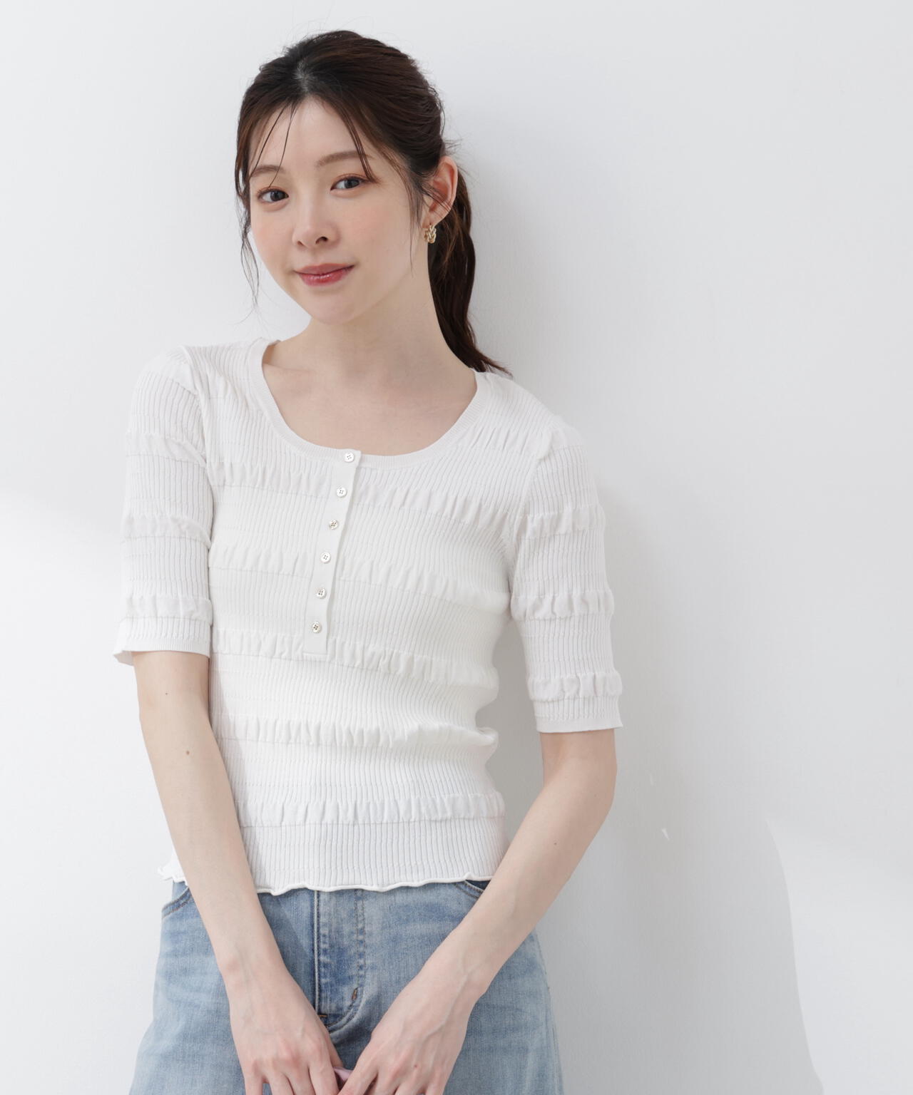 167cm 着用サイズ:FR