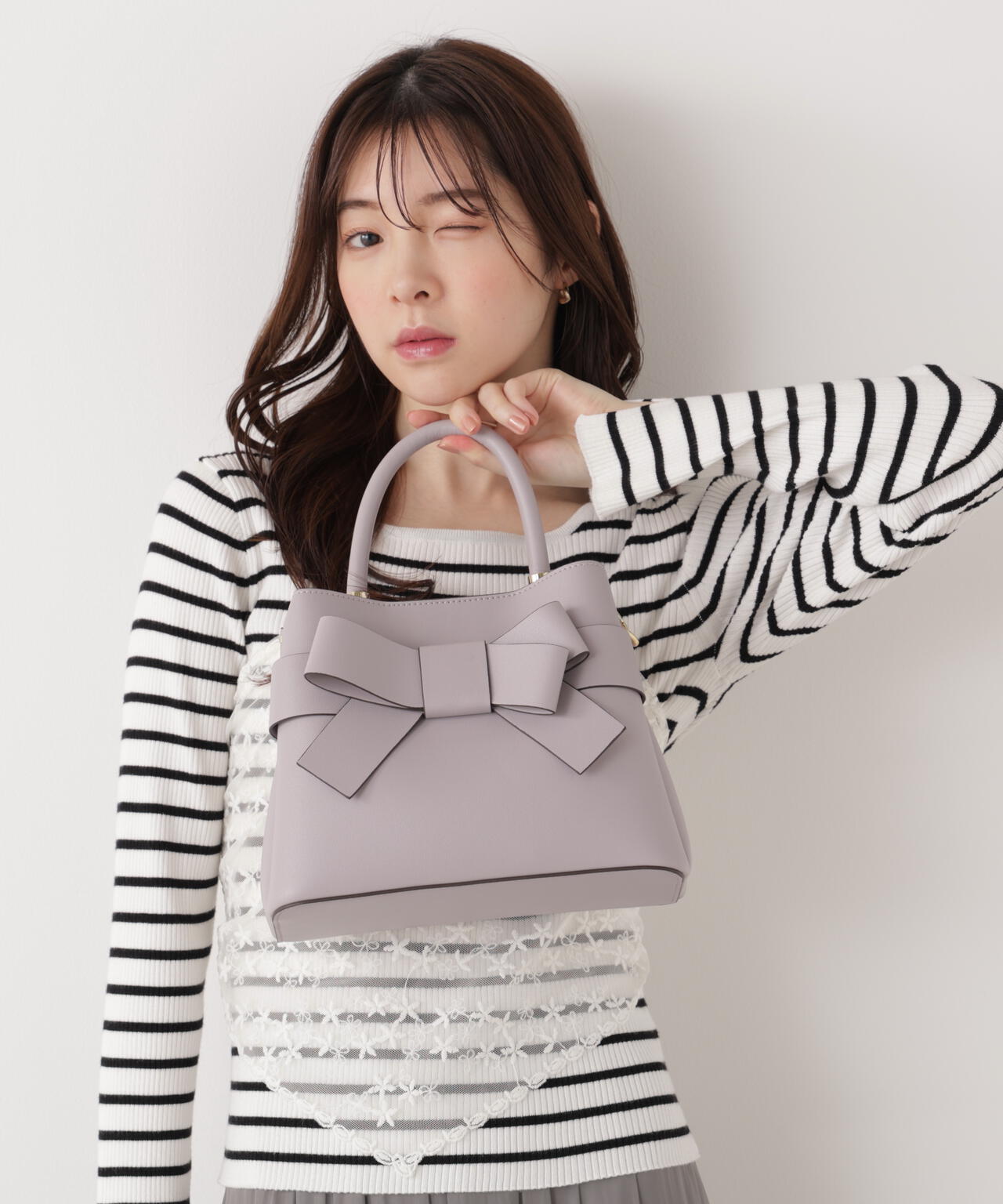 フロントリボンバッグ