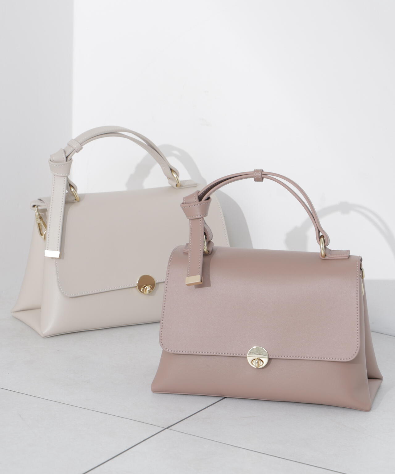【6/5~6/7 オンライン限定2buy10%OFF対象】ノットワンハンドルトートバッグ