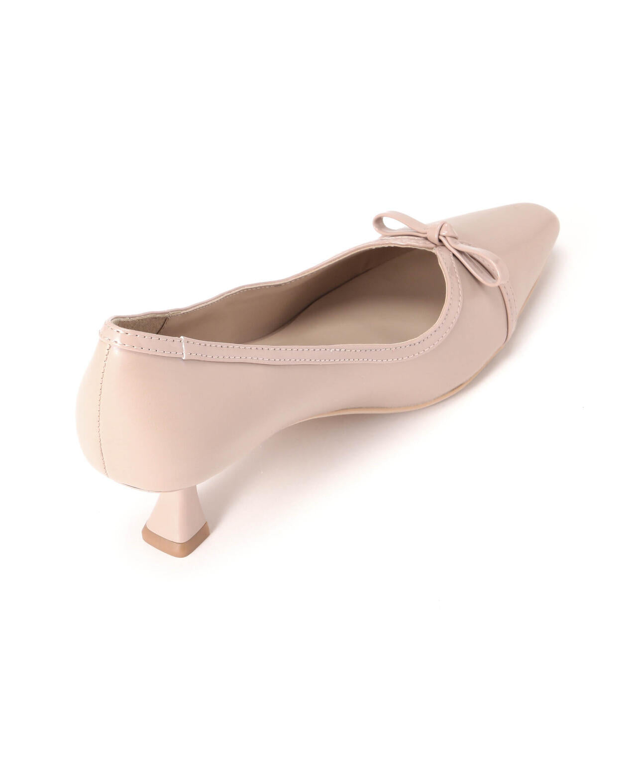 【6/5~6/7 オンライン限定2buy10%OFF対象】リボンパンプス