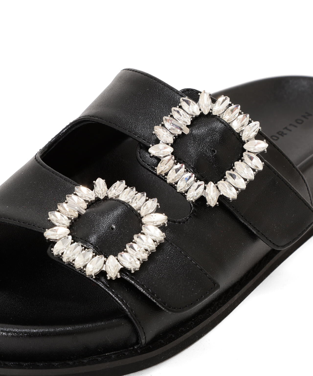 【6/5~6/7 オンライン限定2buy10%OFF対象】ビジューサンダル
