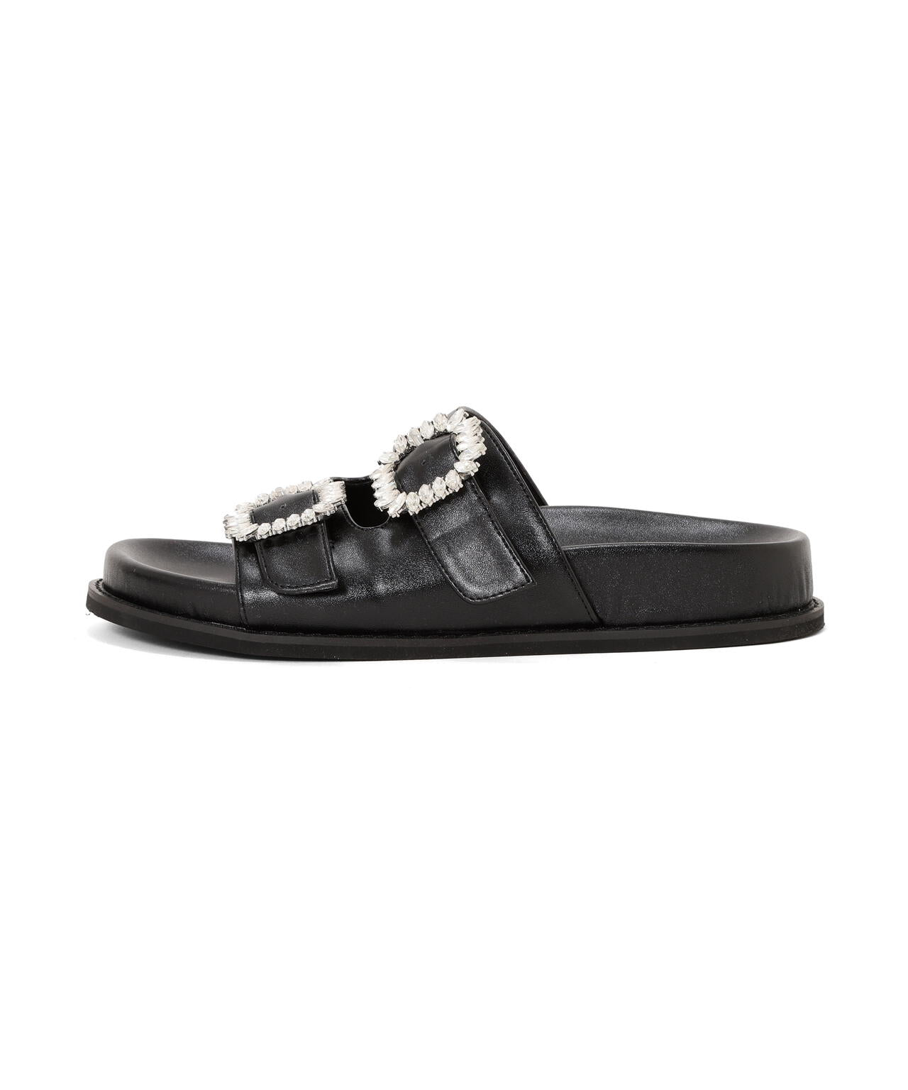 【6/5~6/7 オンライン限定2buy10%OFF対象】ビジューサンダル