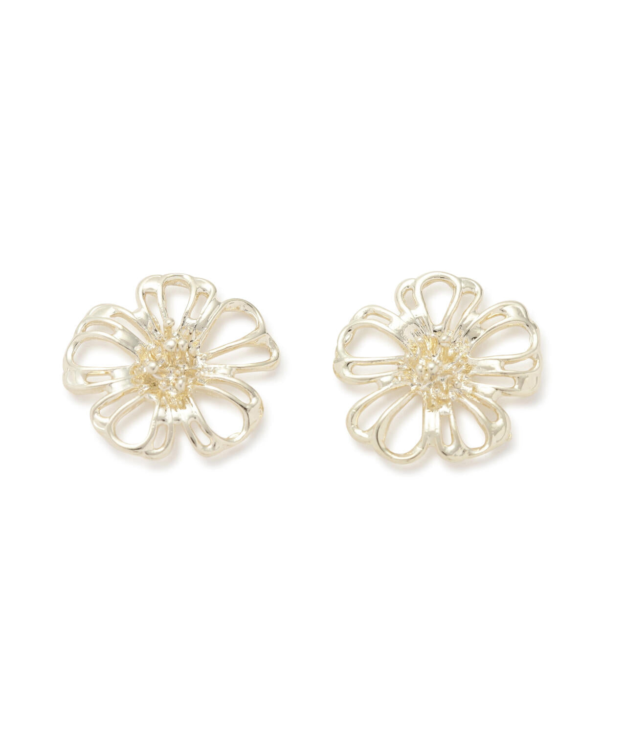 フラワーピアス