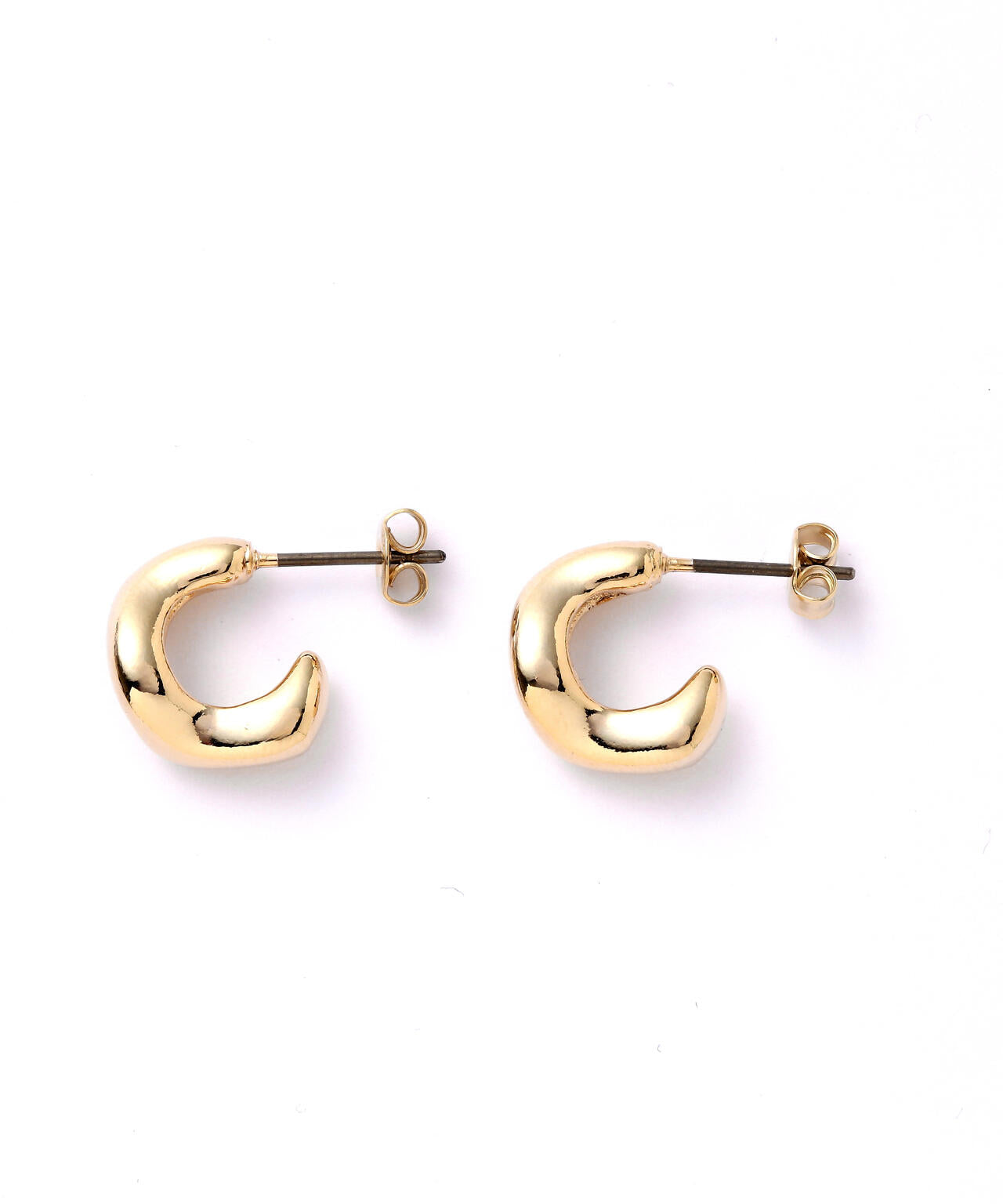 【6/5~6/7 オンライン限定2buy10%OFF対象】ミニウェーブピアス