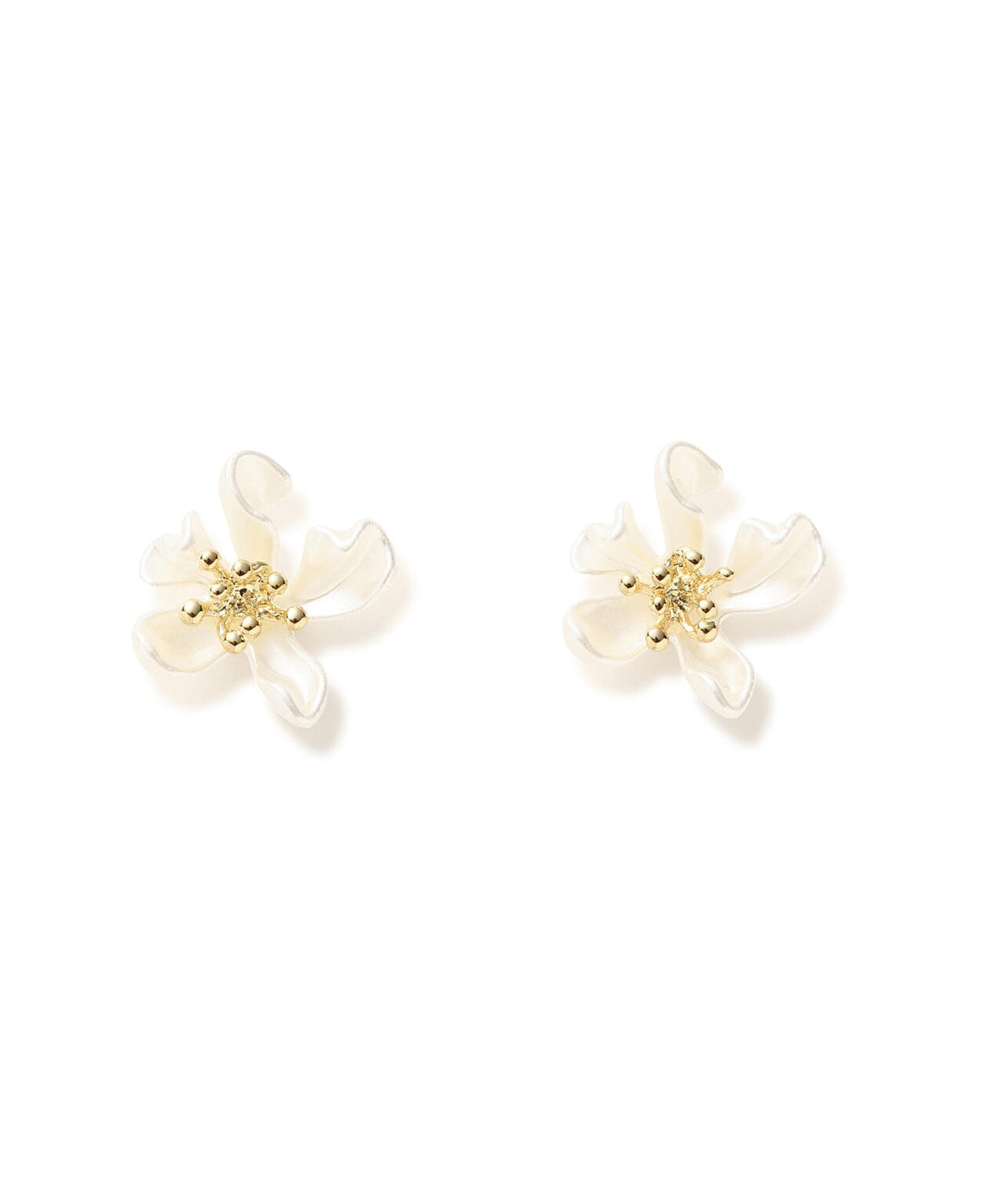 フラワーピアス