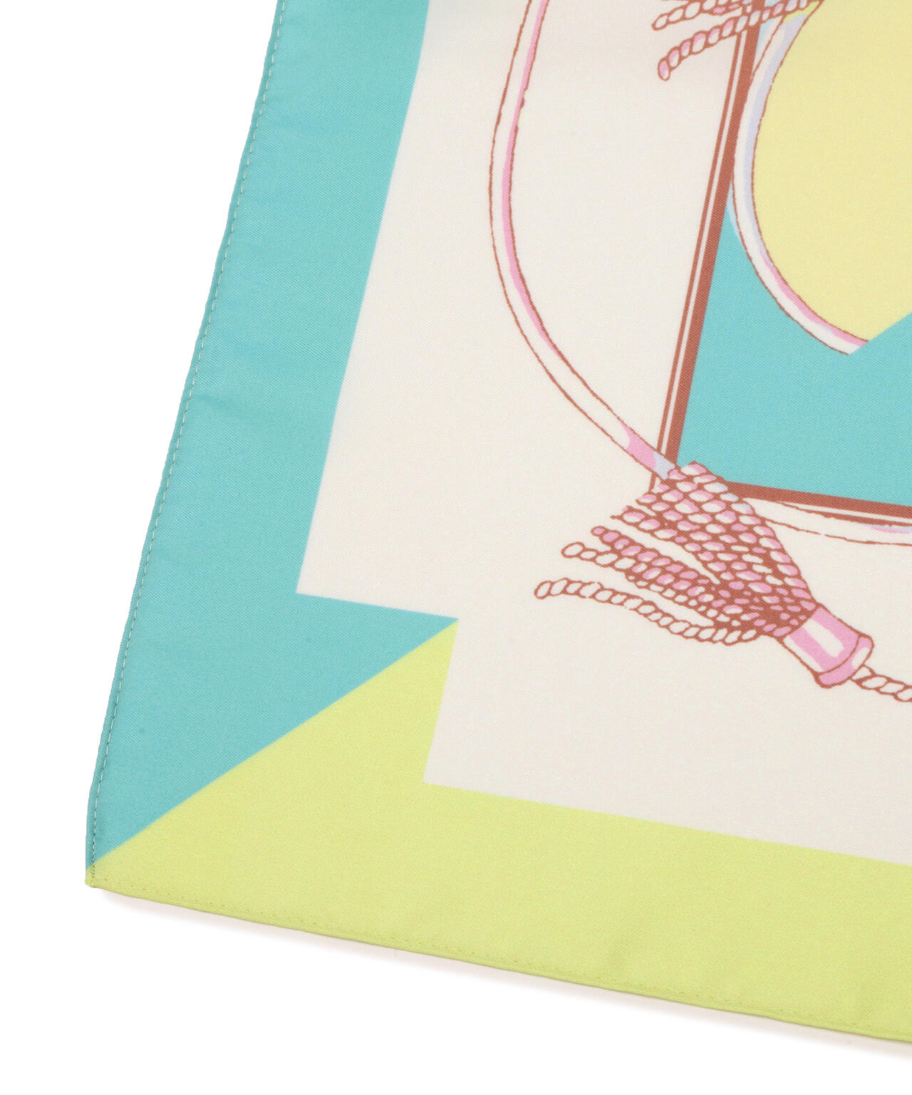 チェーンループ柄スカーフ