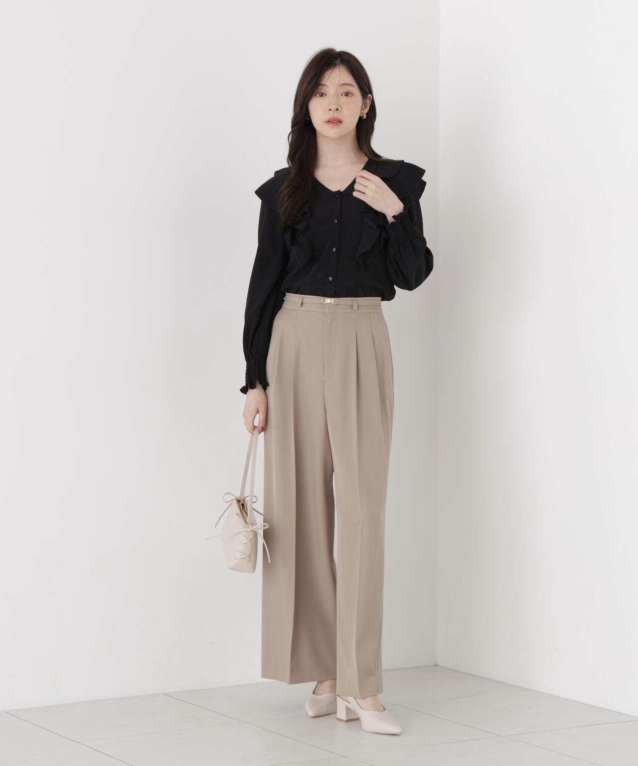 167cm 着用サイズ:FR