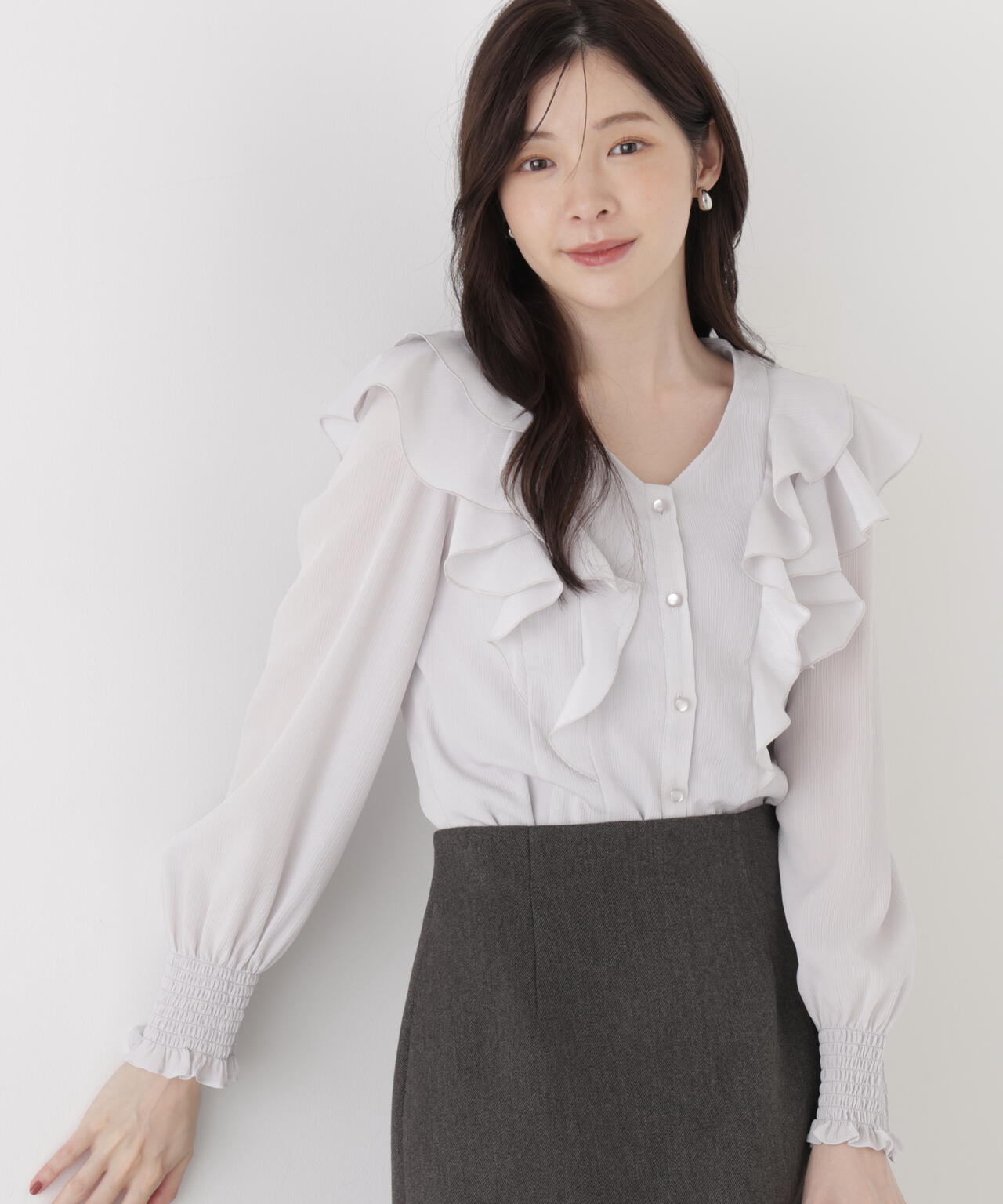 167cm 着用サイズ:FR