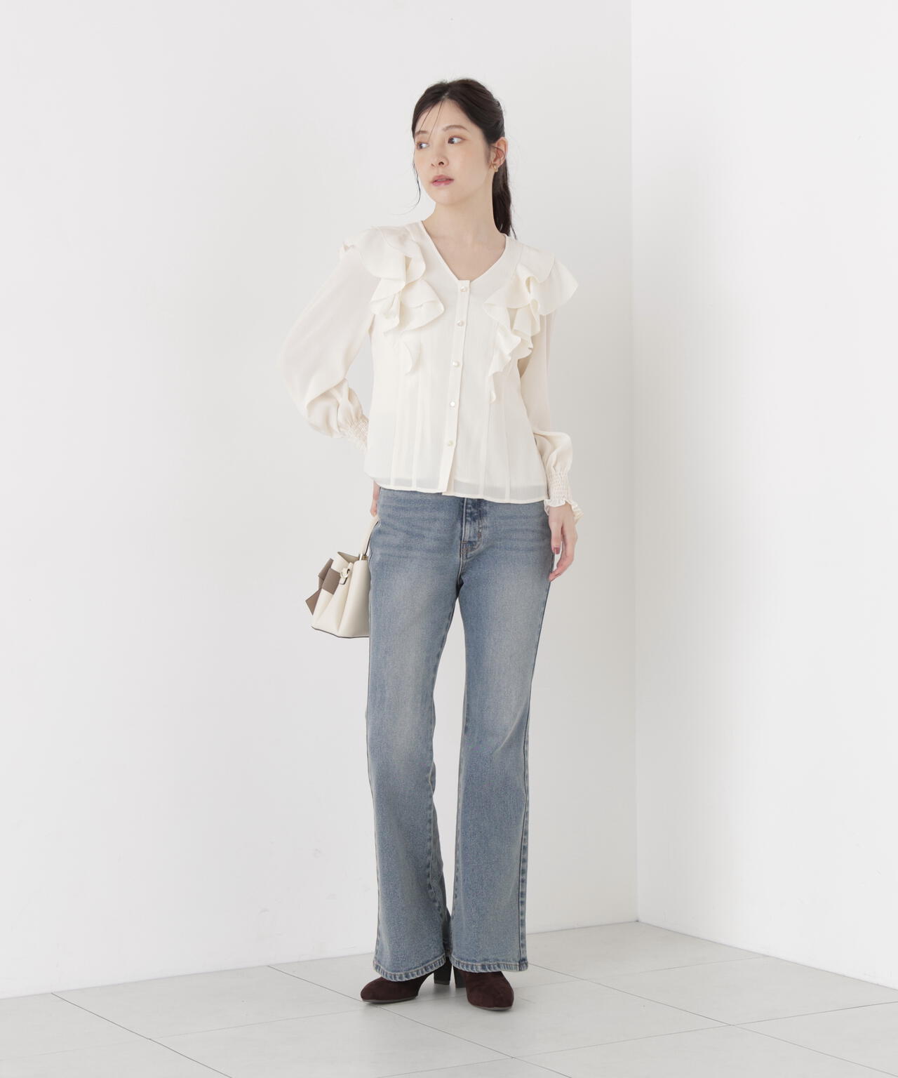 167cm 着用サイズ:FR