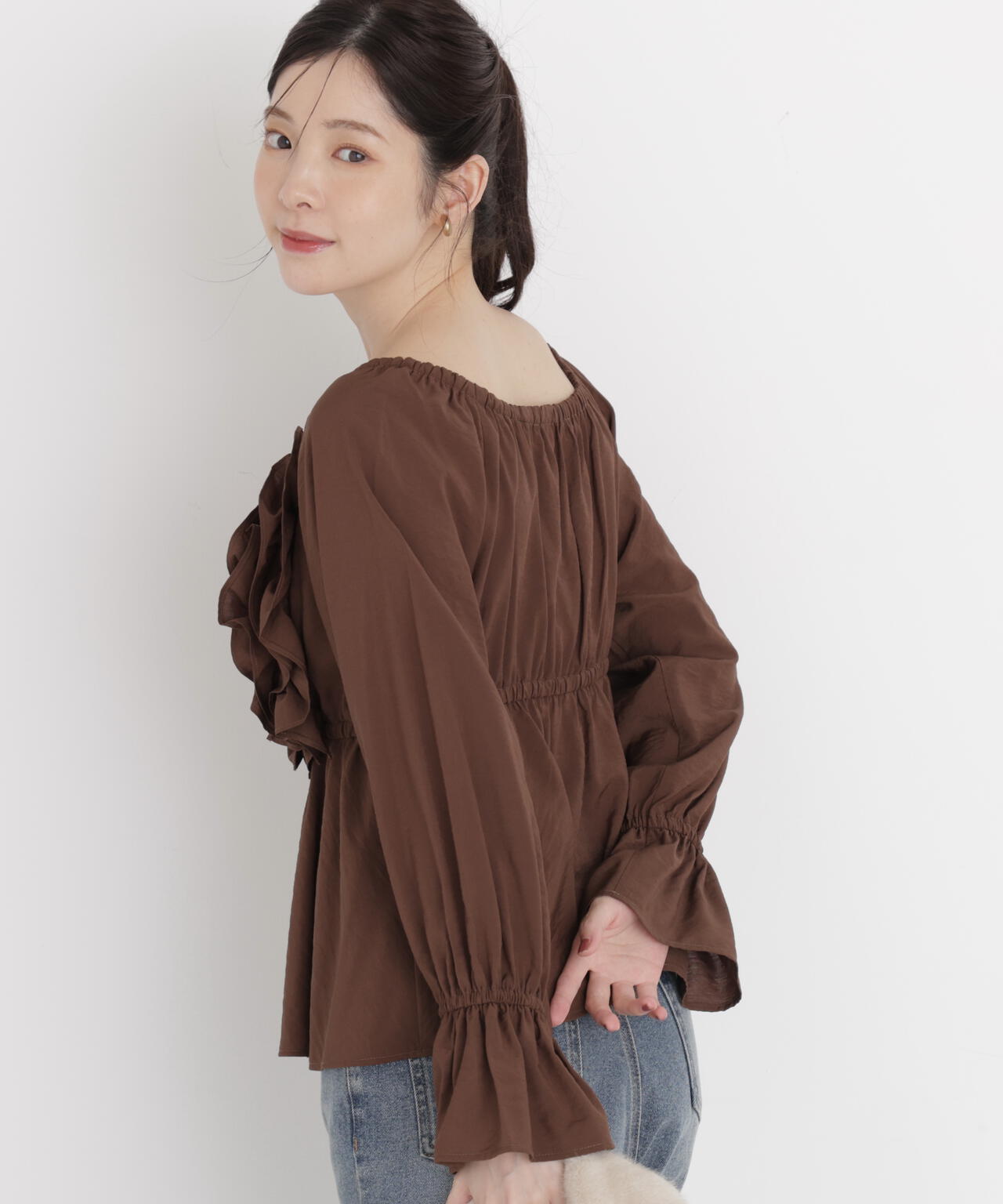 167cm 着用サイズ:FR