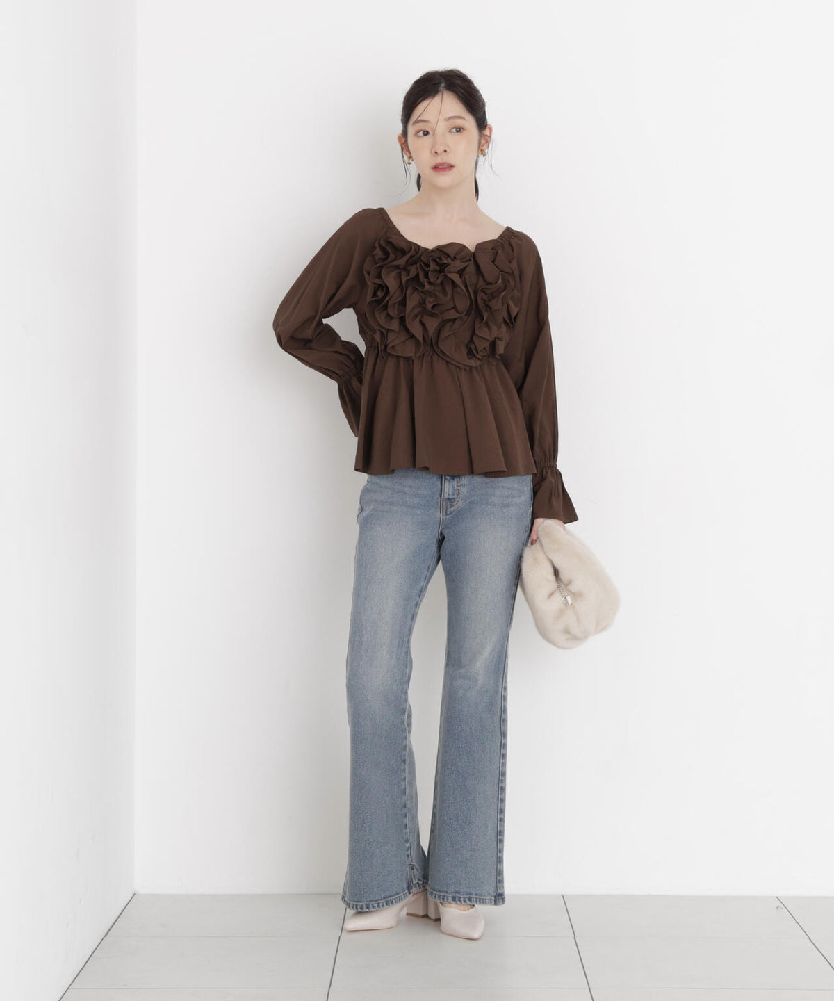 167cm 着用サイズ:FR