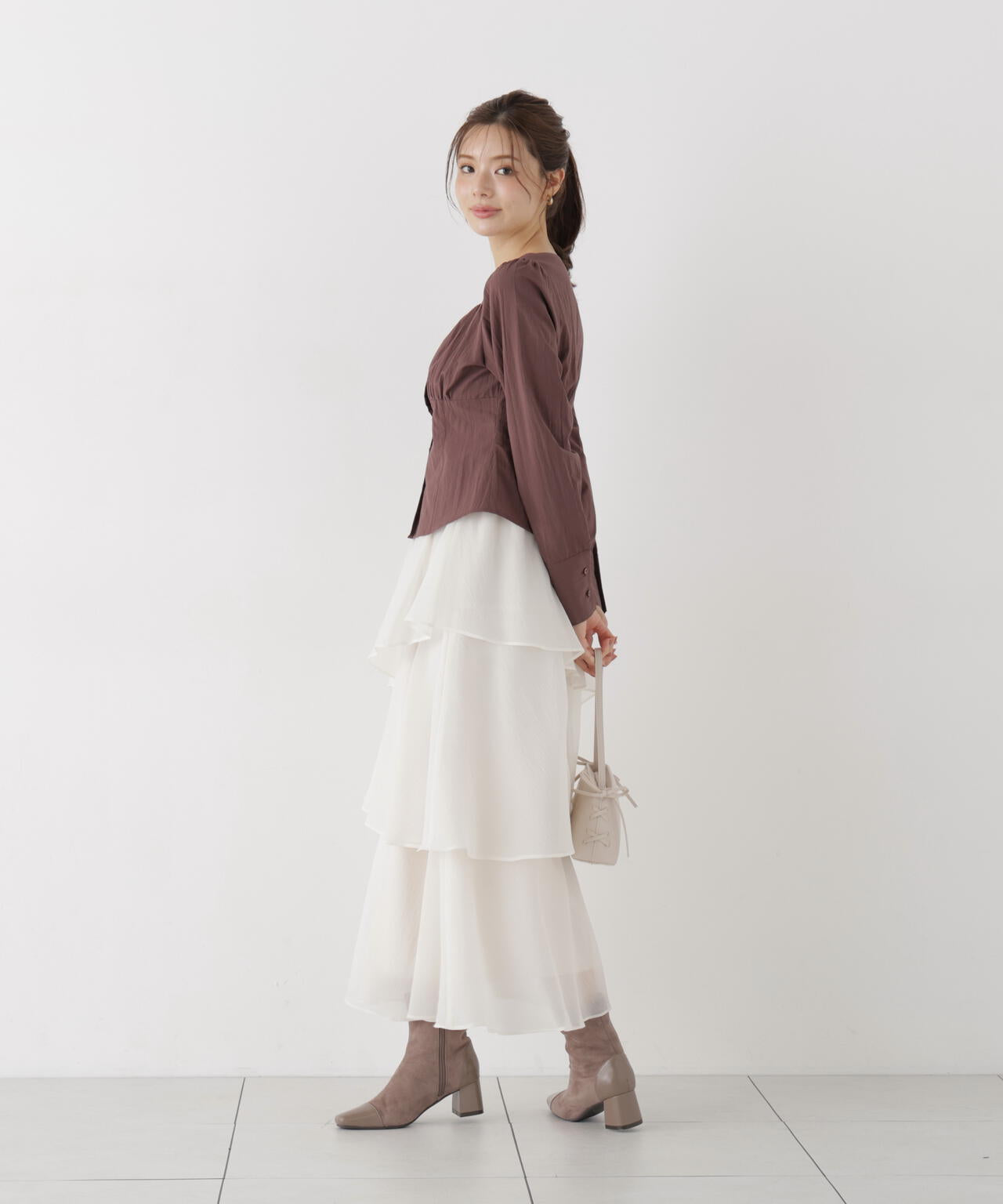 165cm 着用サイズ:FR