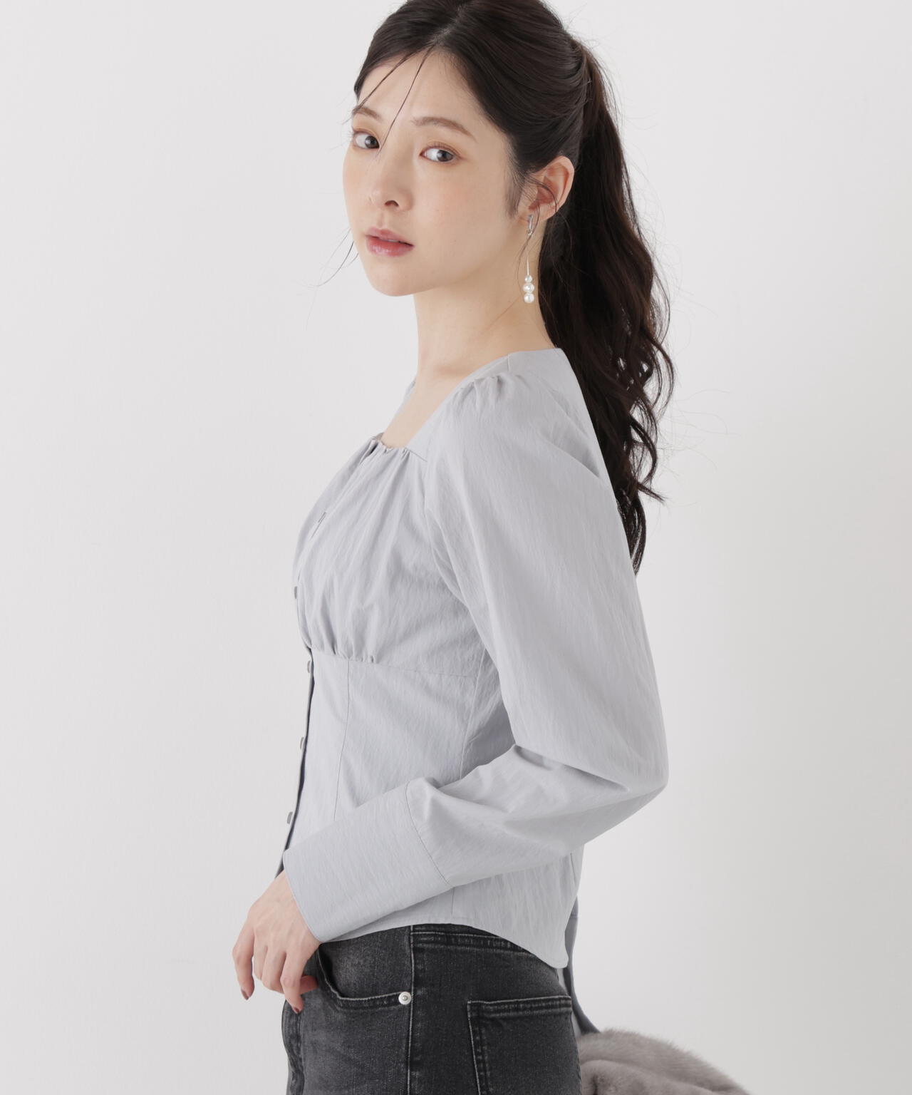 167cm 着用サイズ:FR