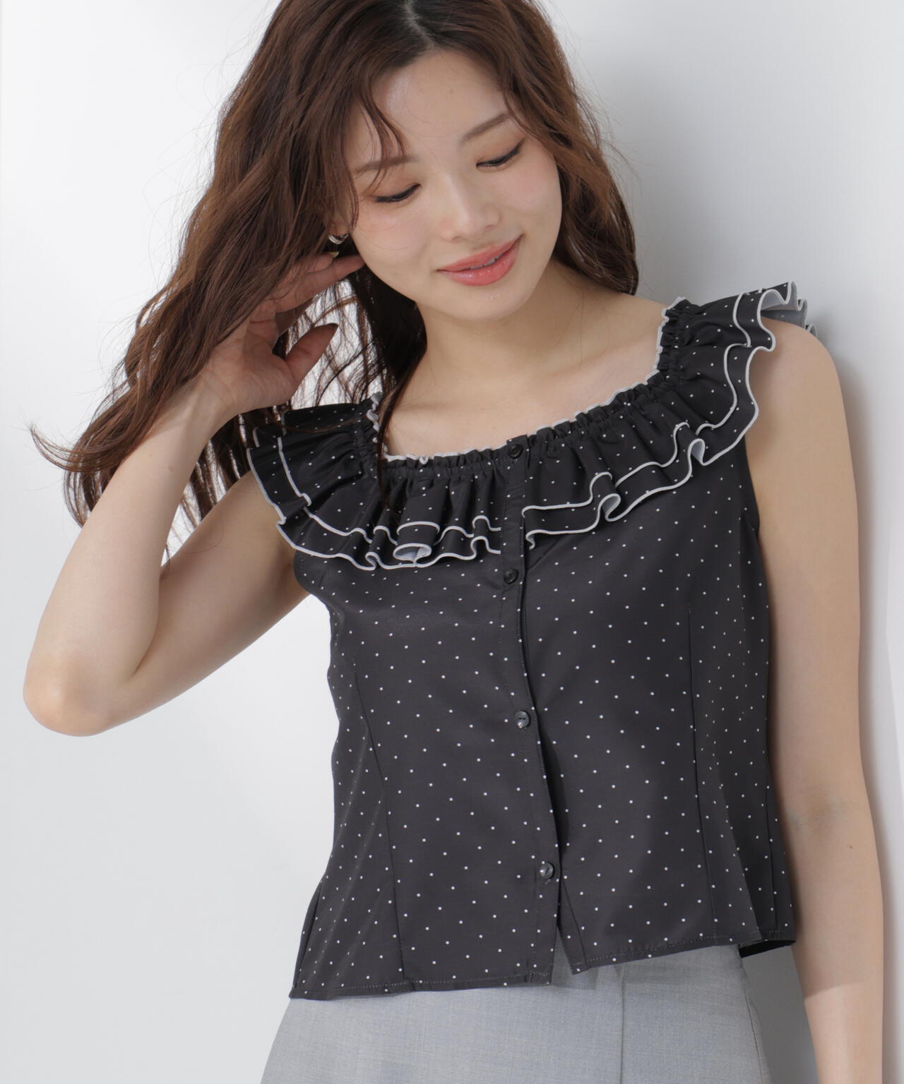 165cm 着用サイズ:FR