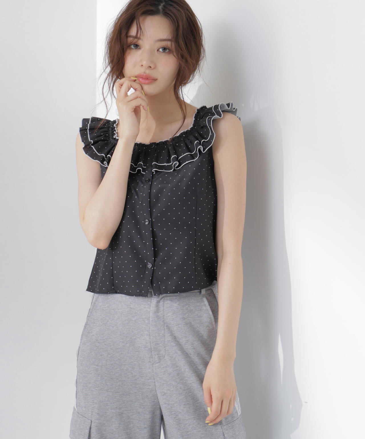 165cm 着用サイズ:FR