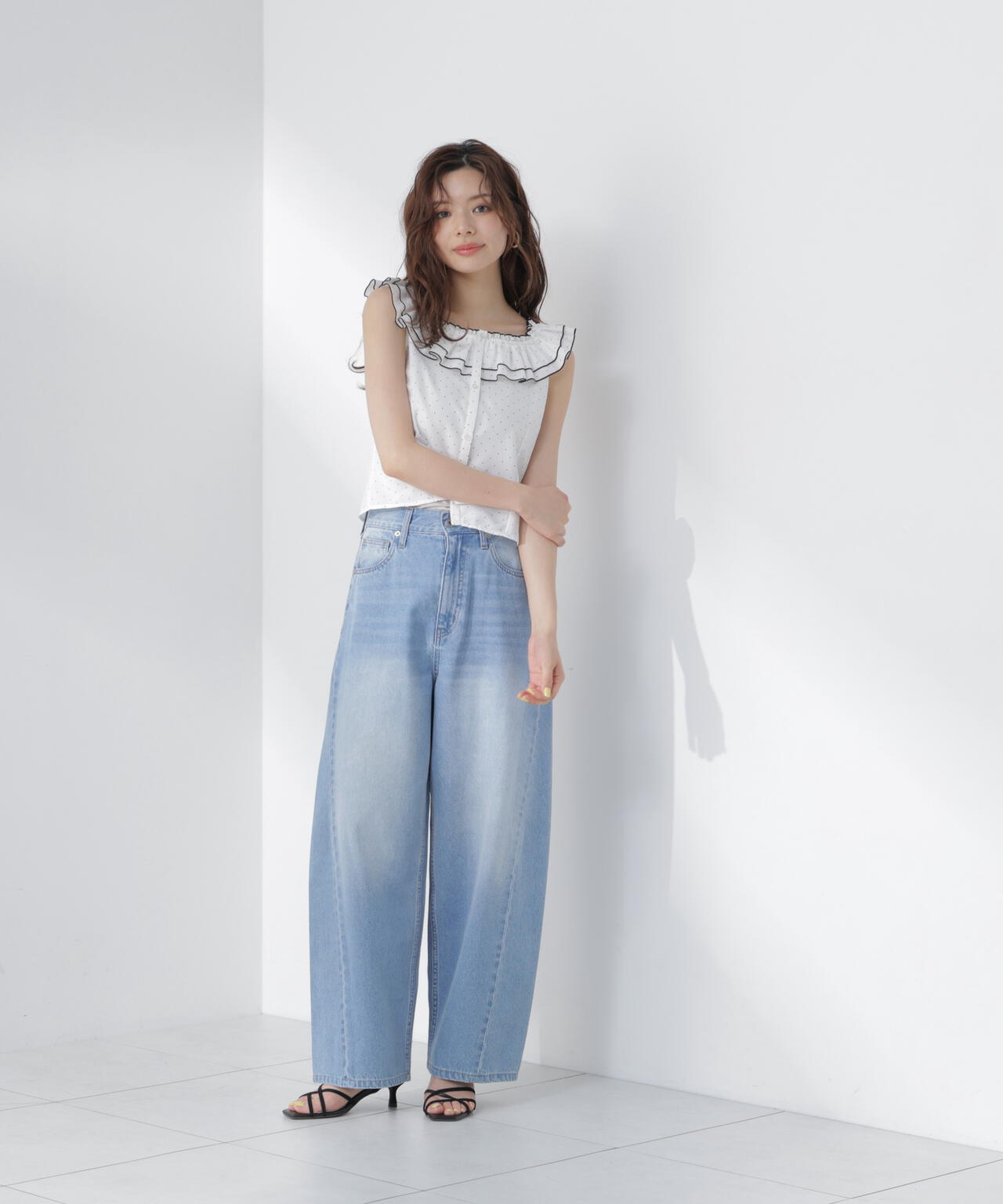 165cm 着用サイズ:FR