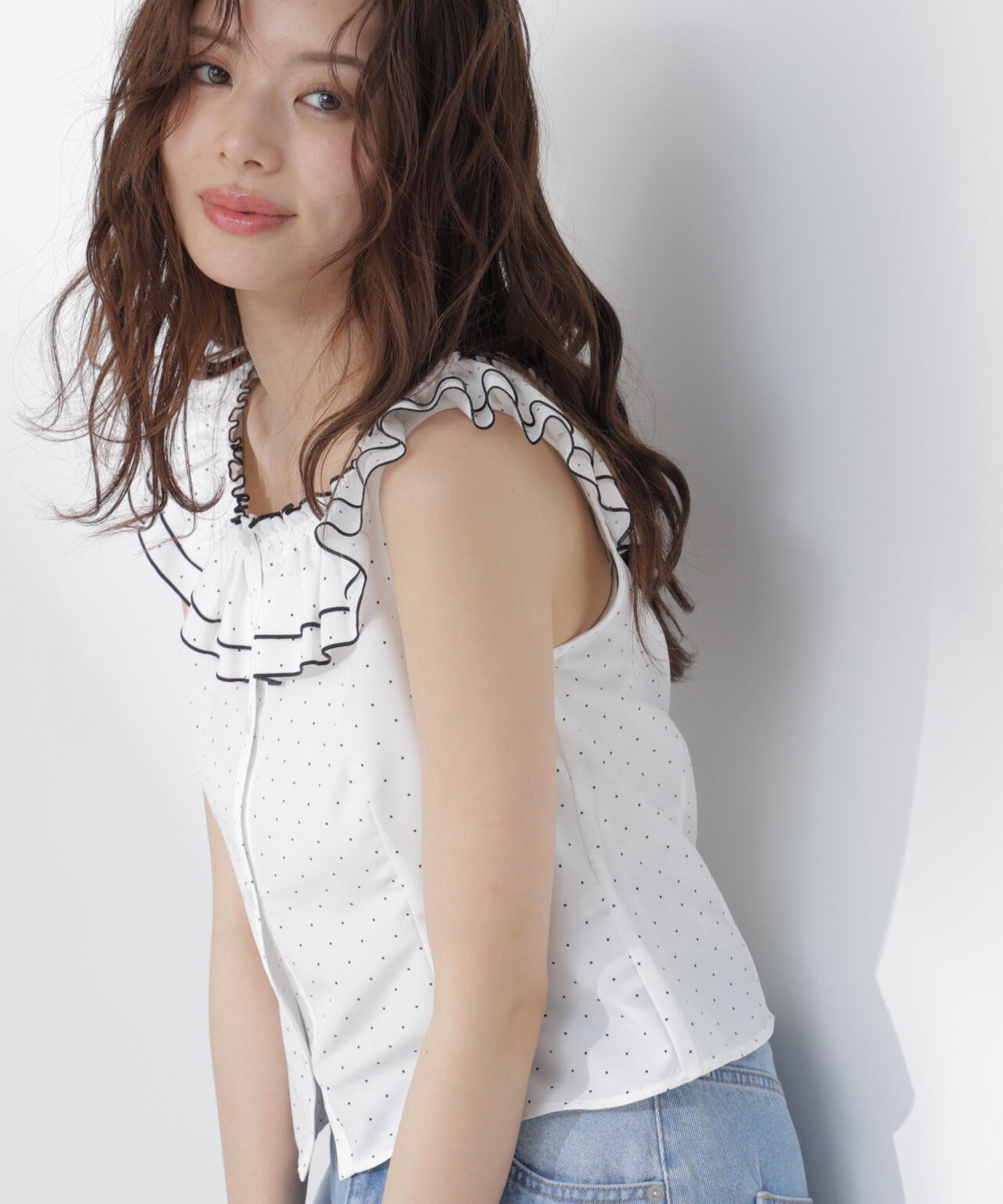 165cm 着用サイズ:FR