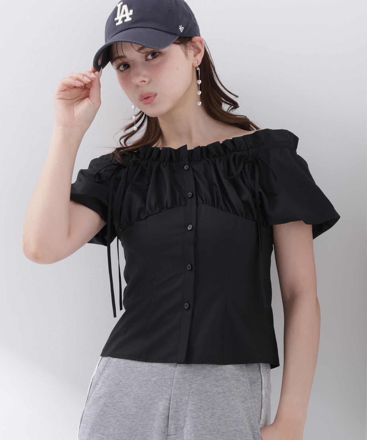 167cm 着用サイズ:FR