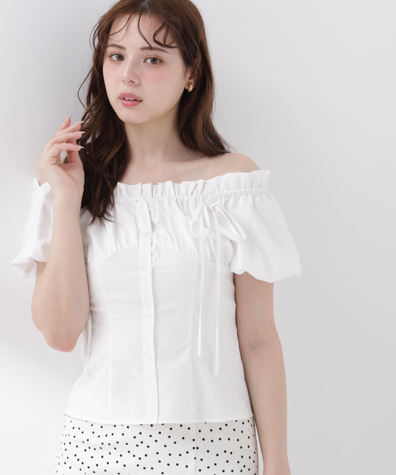 167cm 着用サイズ:FR