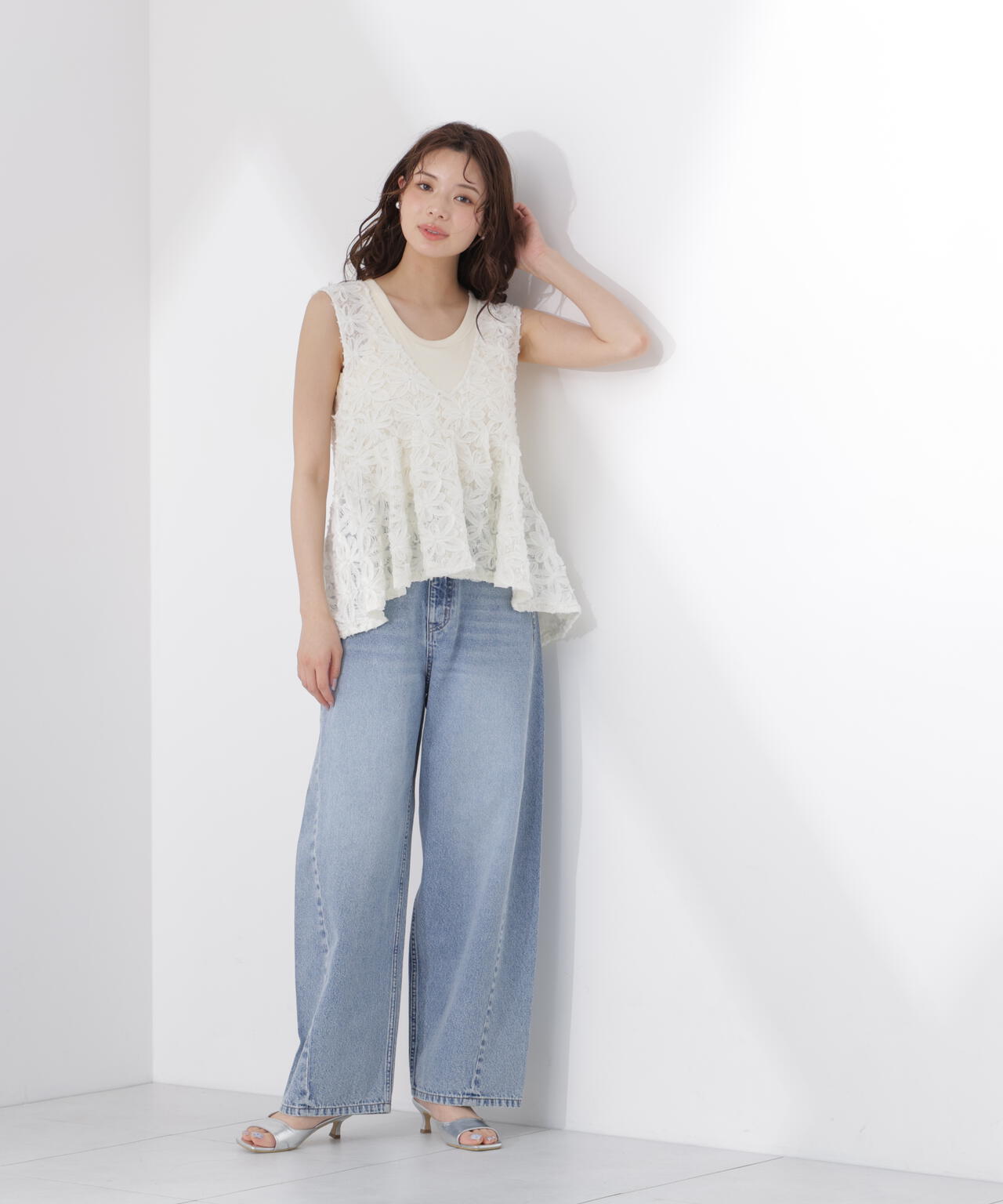 165cm 着用サイズ:FR