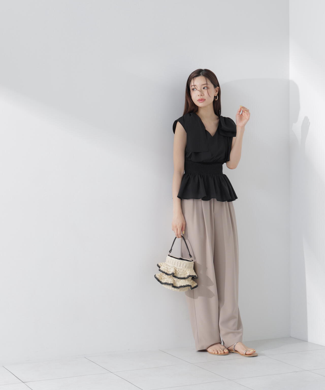 165cm 着用サイズ:FR