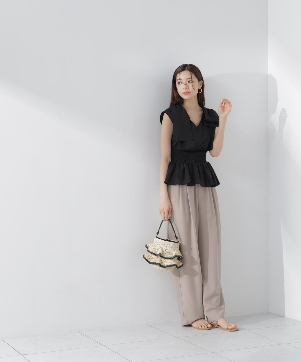 165cm 着用サイズ:FR