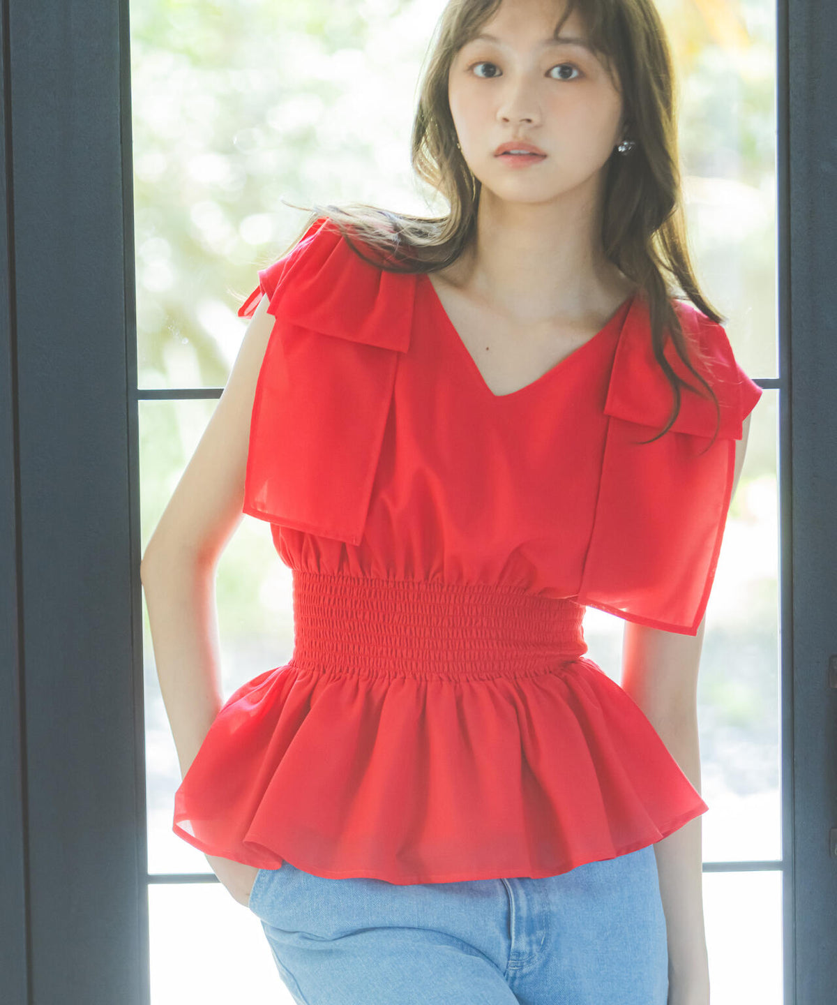 165cm 着用サイズ:FR