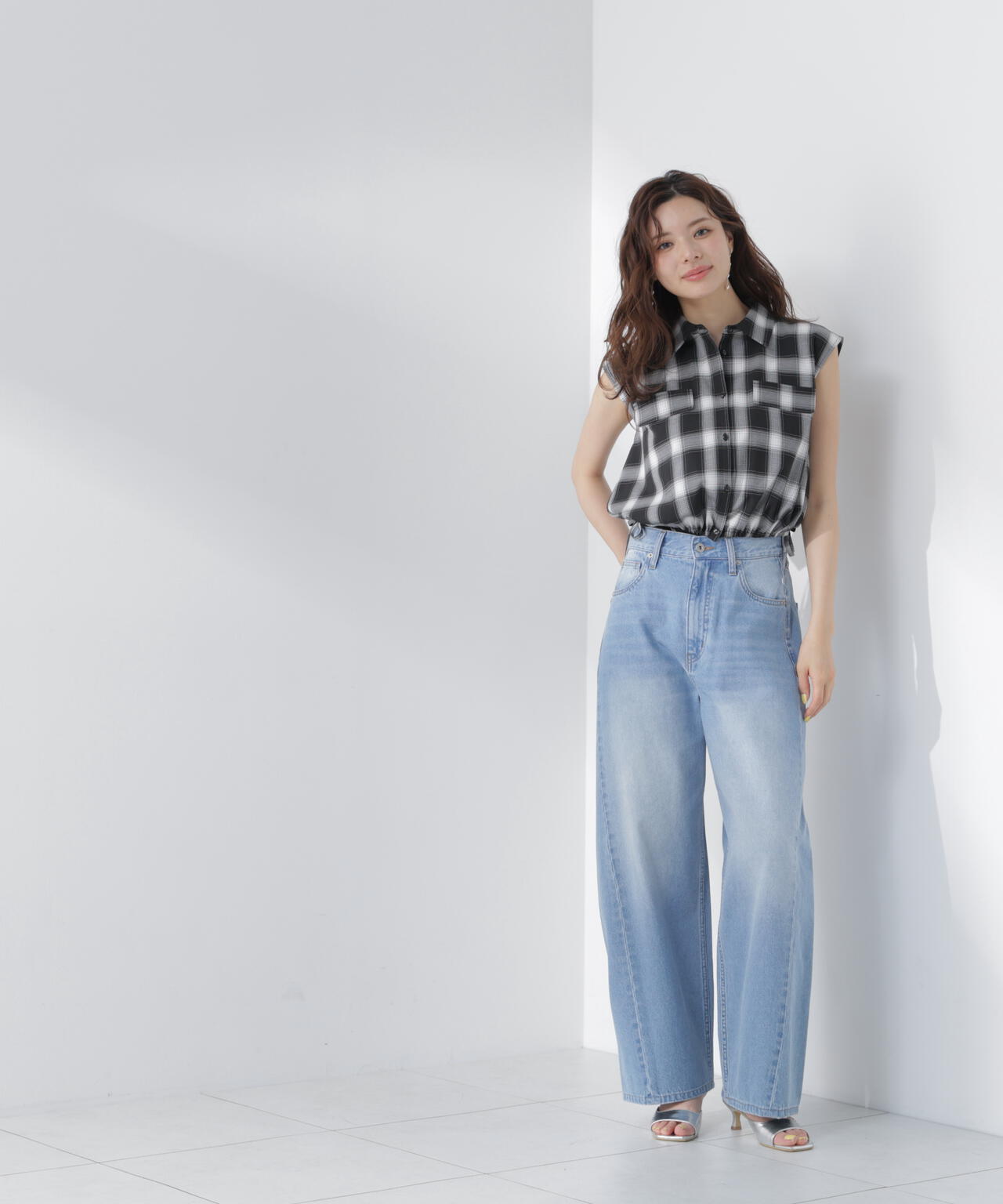 165cm 着用サイズ:FR