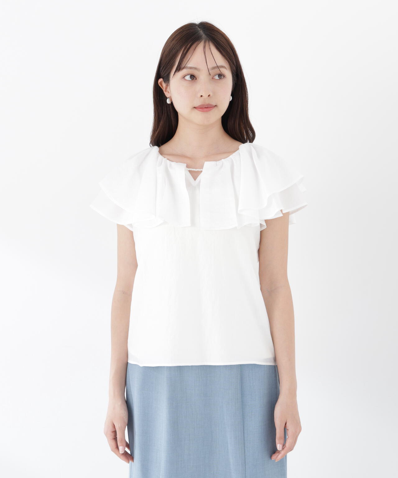 165cm B:82 W:59 H:86 S:25cm 着用サイズ:FR