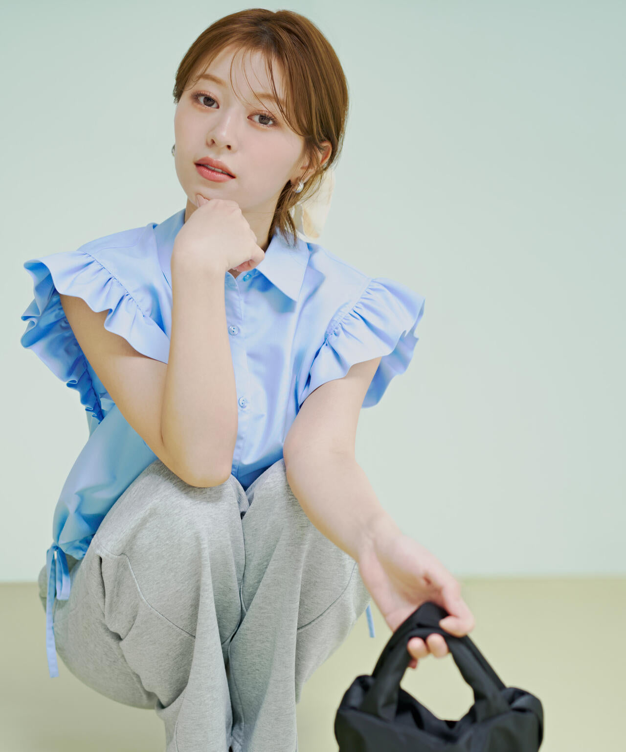 165cm 着用サイズ:FR