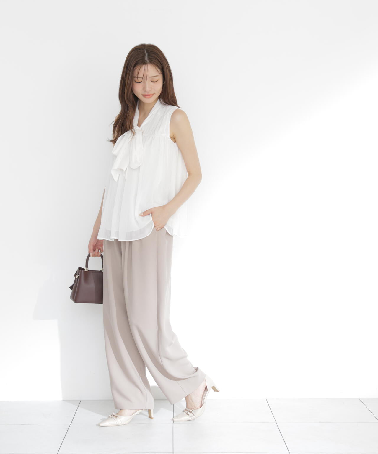 165cm 着用サイズ:FR
