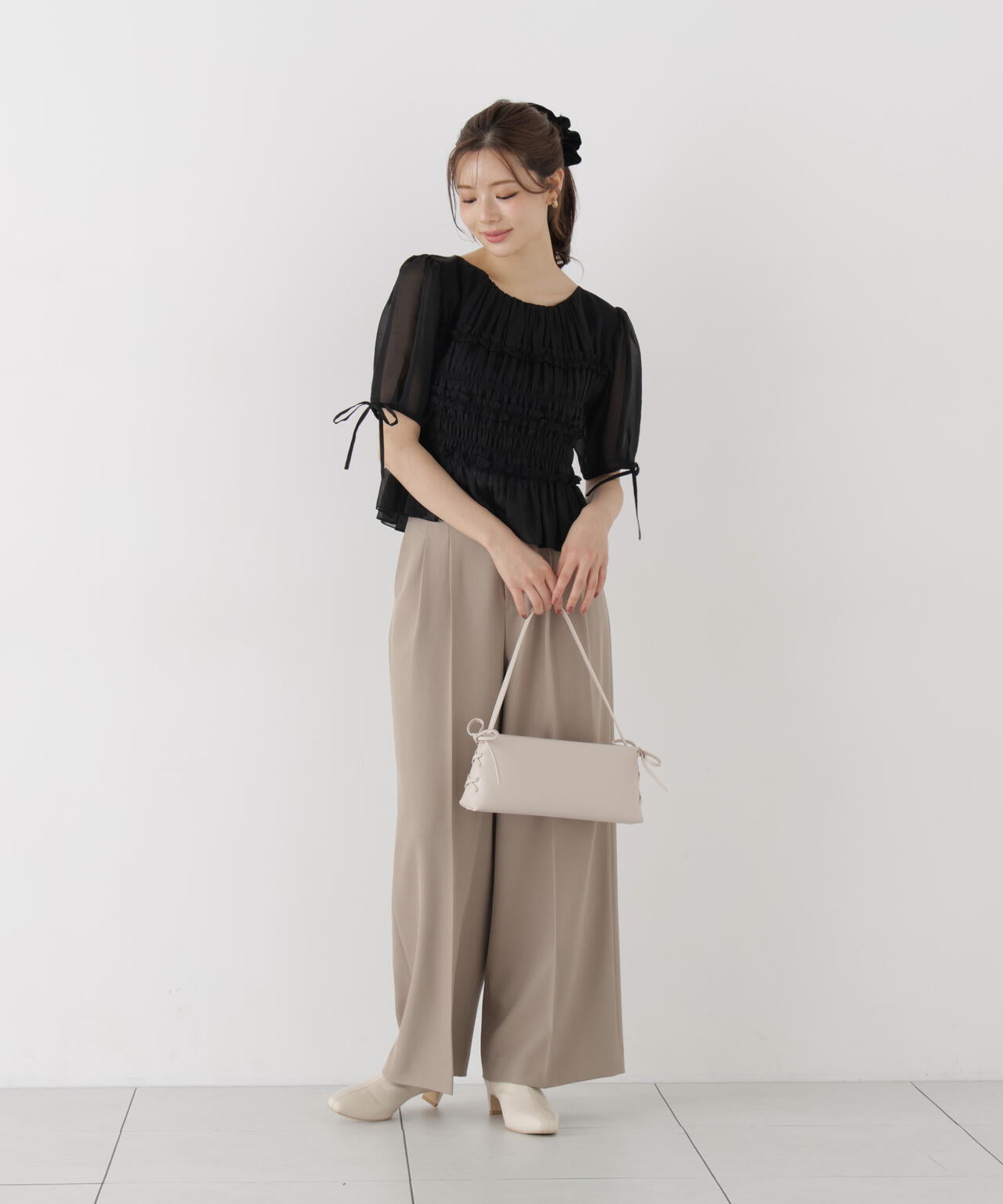 165cm 着用サイズ:FR