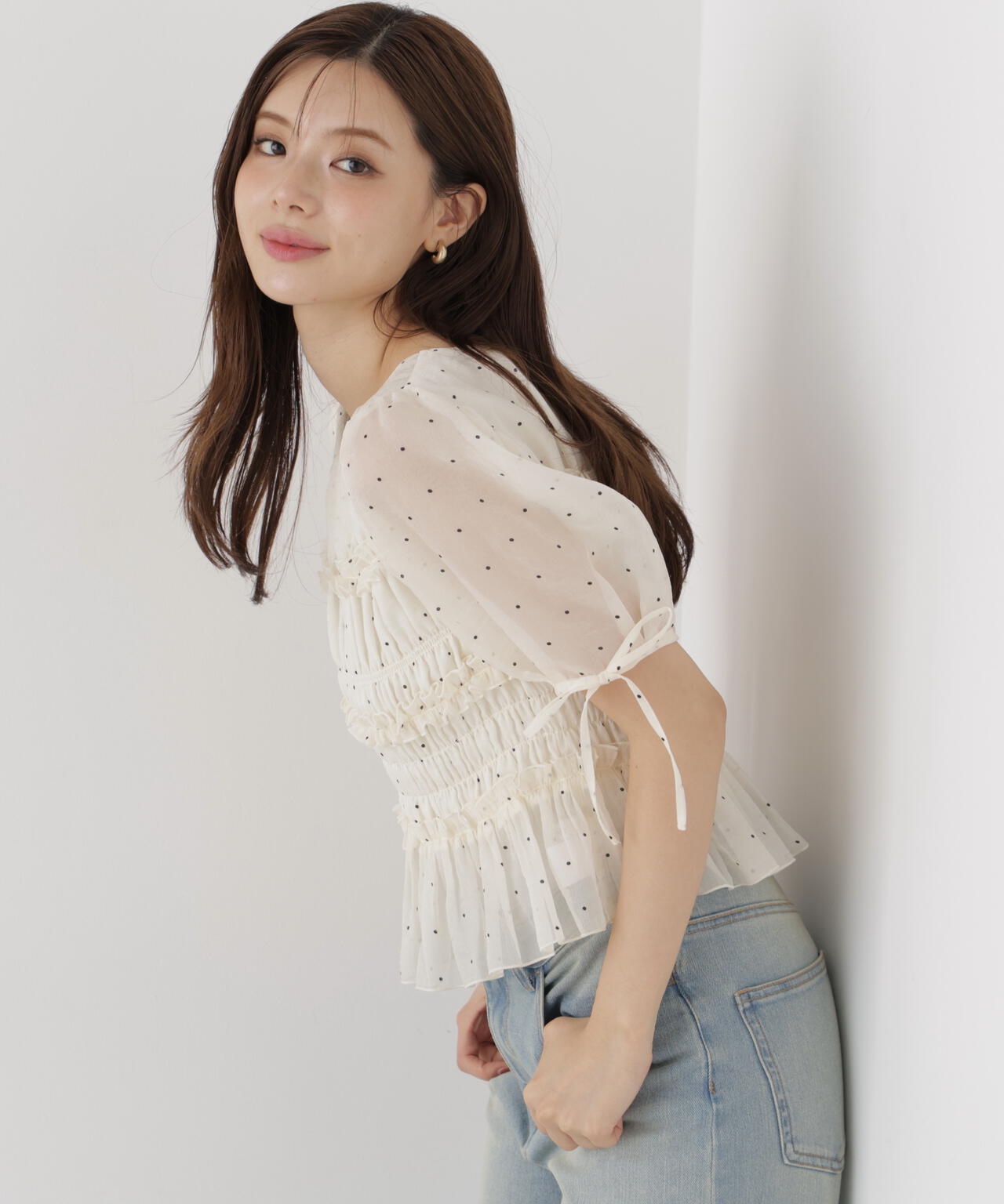 165cm 着用サイズ:FR