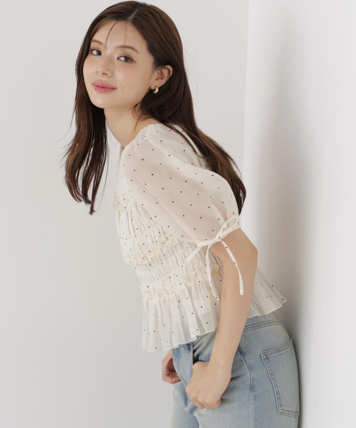 165cm 着用サイズ:FR
