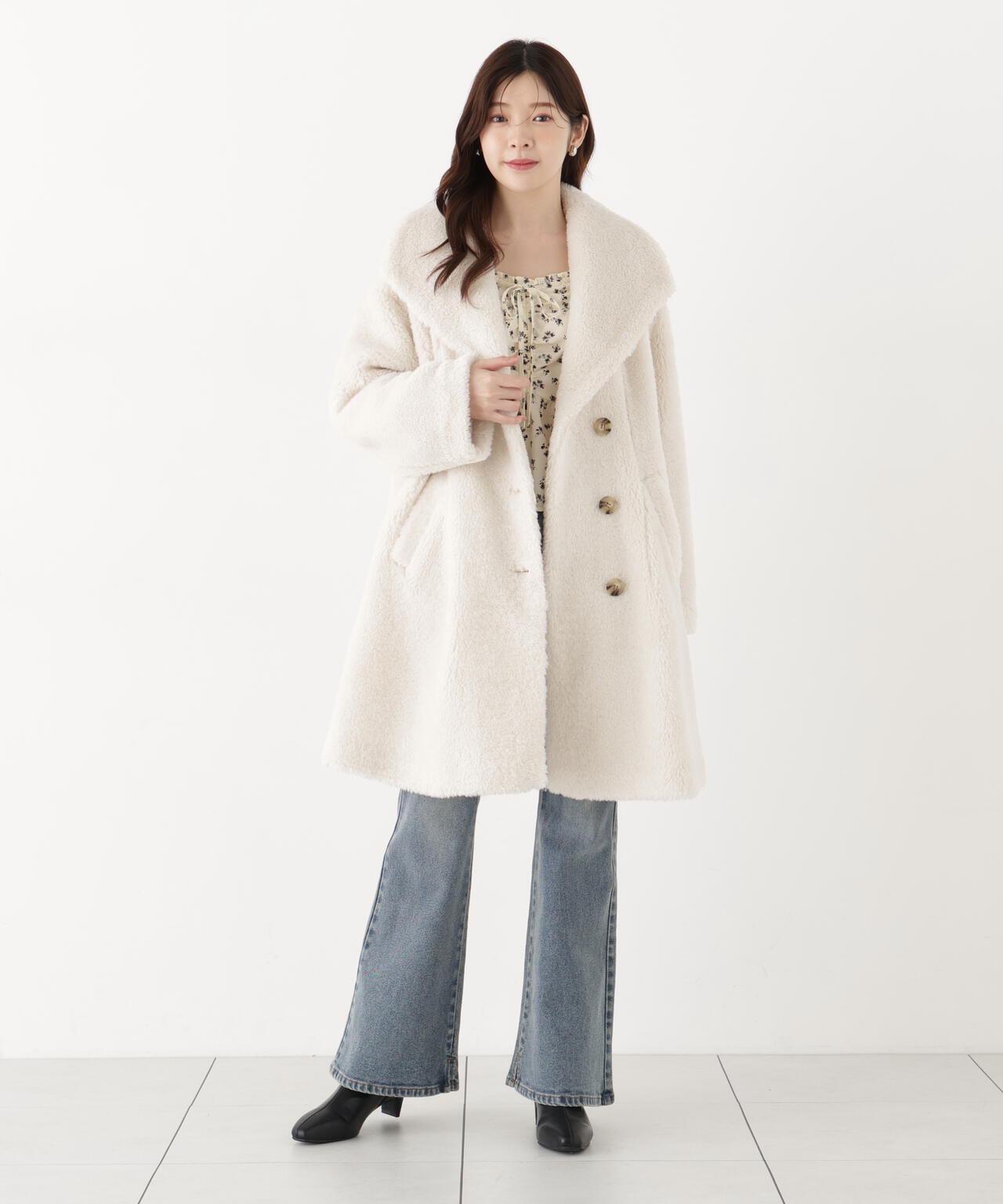 165cm 着用サイズ:FR