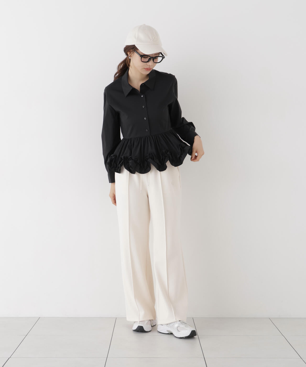 165cm 着用サイズ:FR
