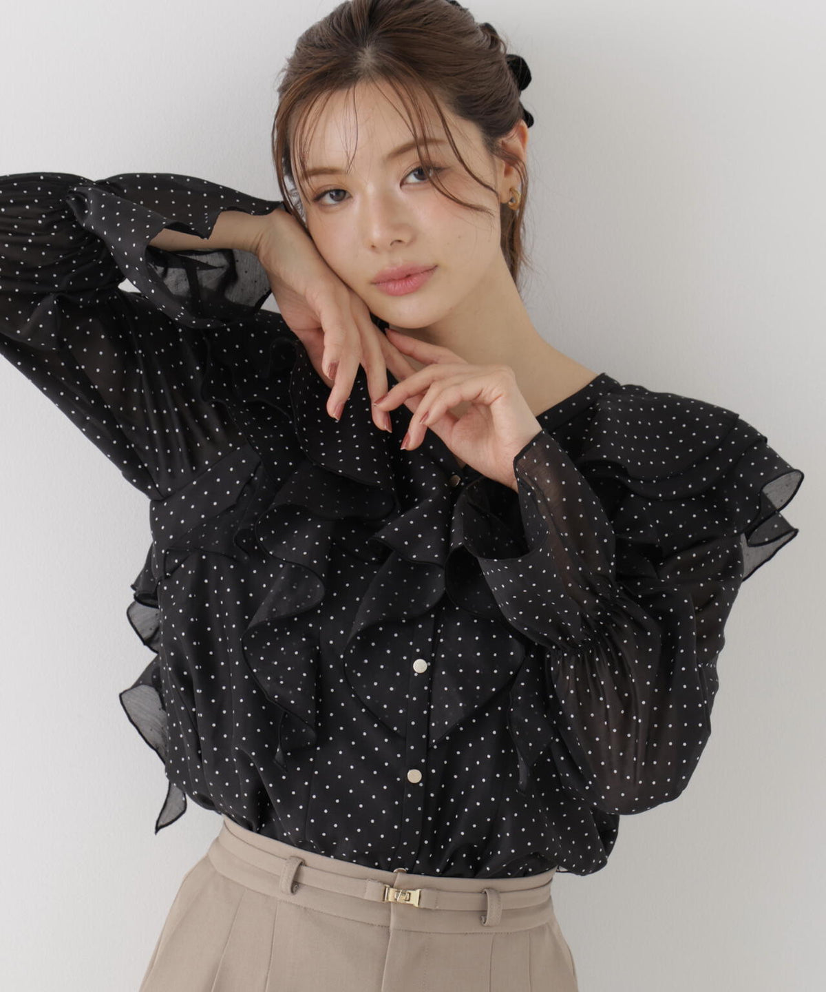 165cm 着用サイズ:FR