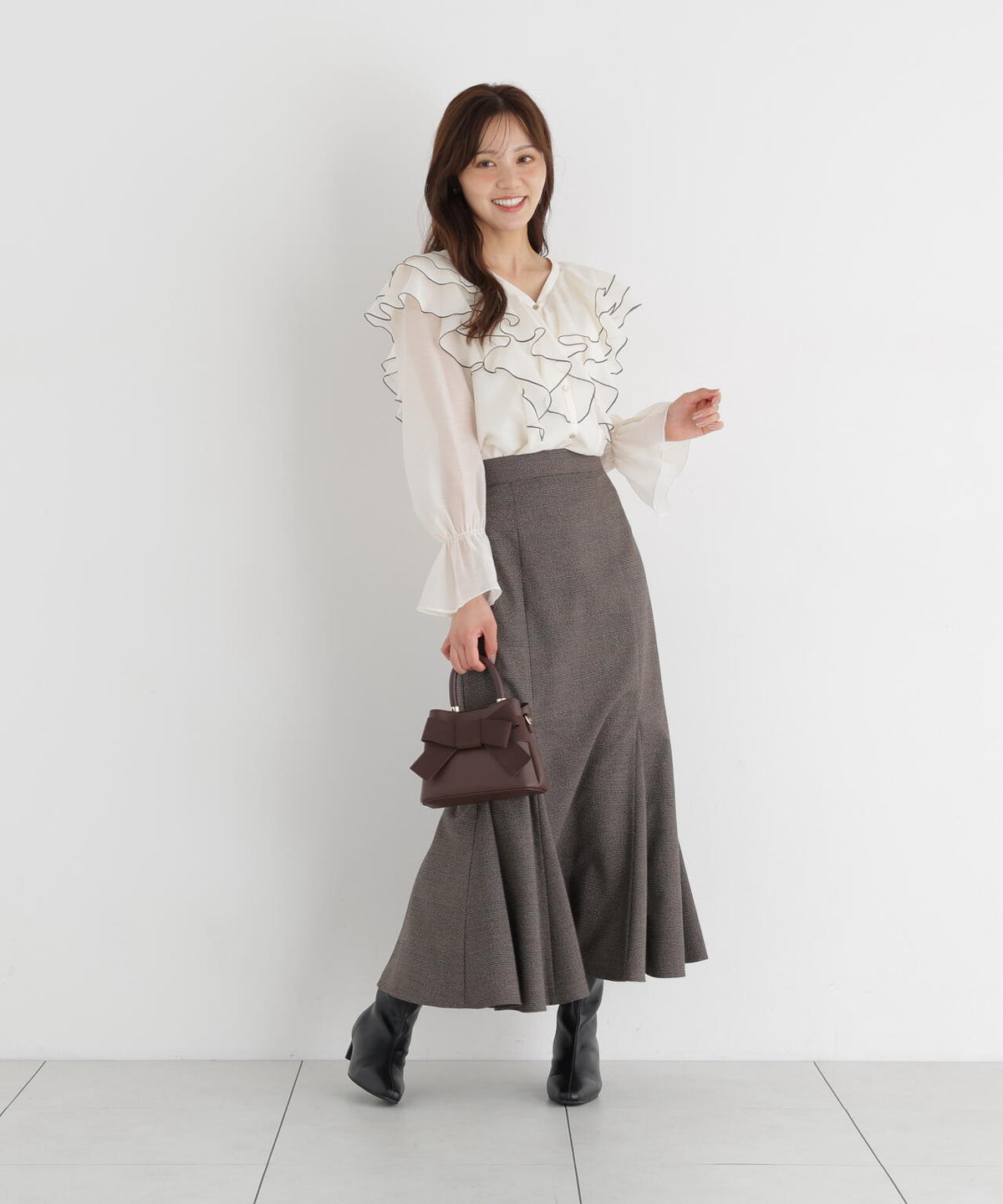 165cm 着用サイズ:FR
