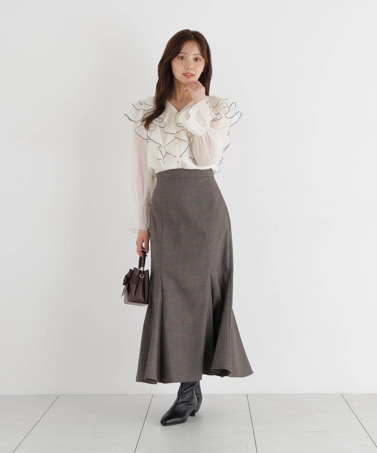 165cm 着用サイズ:FR