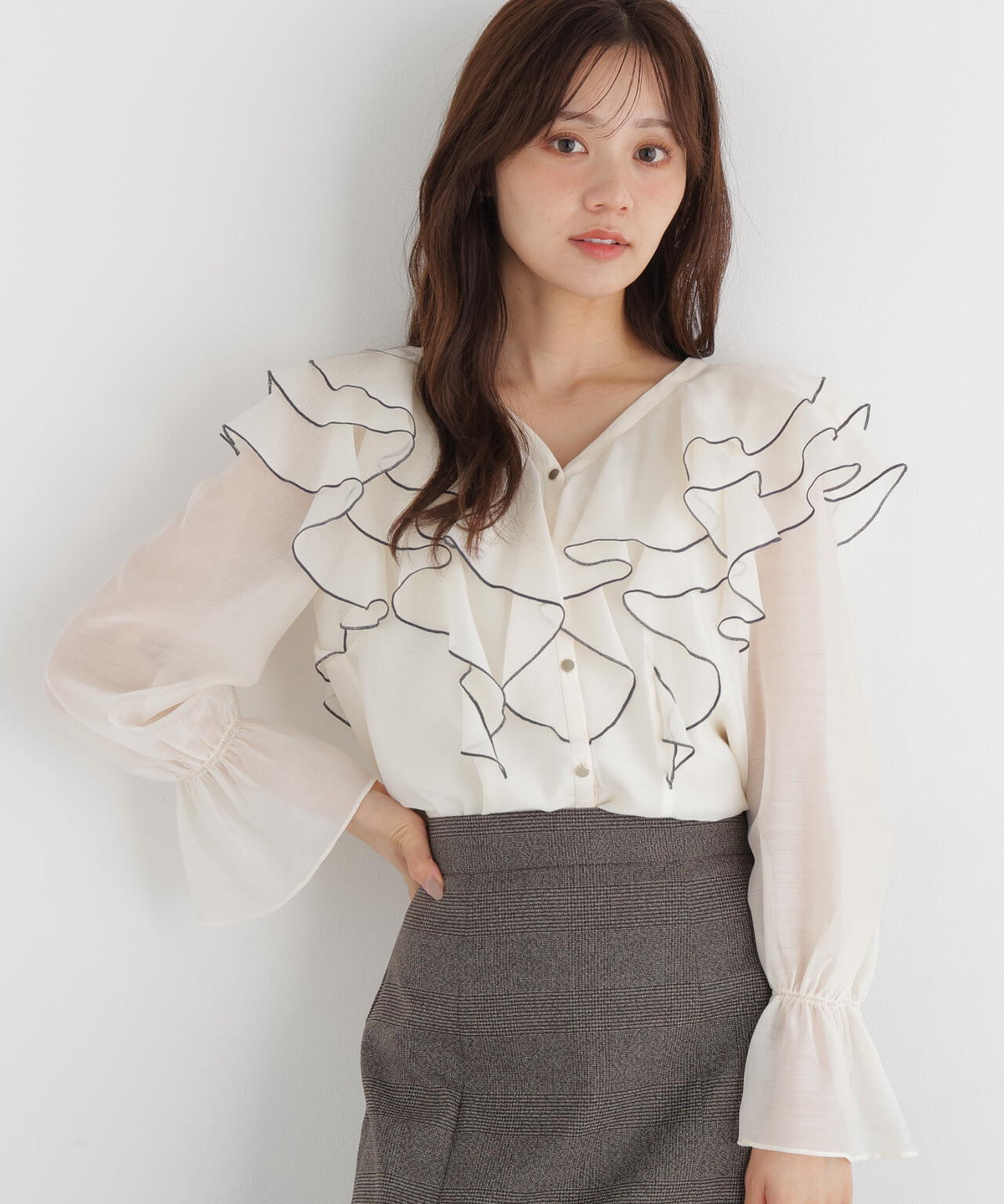 165cm 着用サイズ:FR