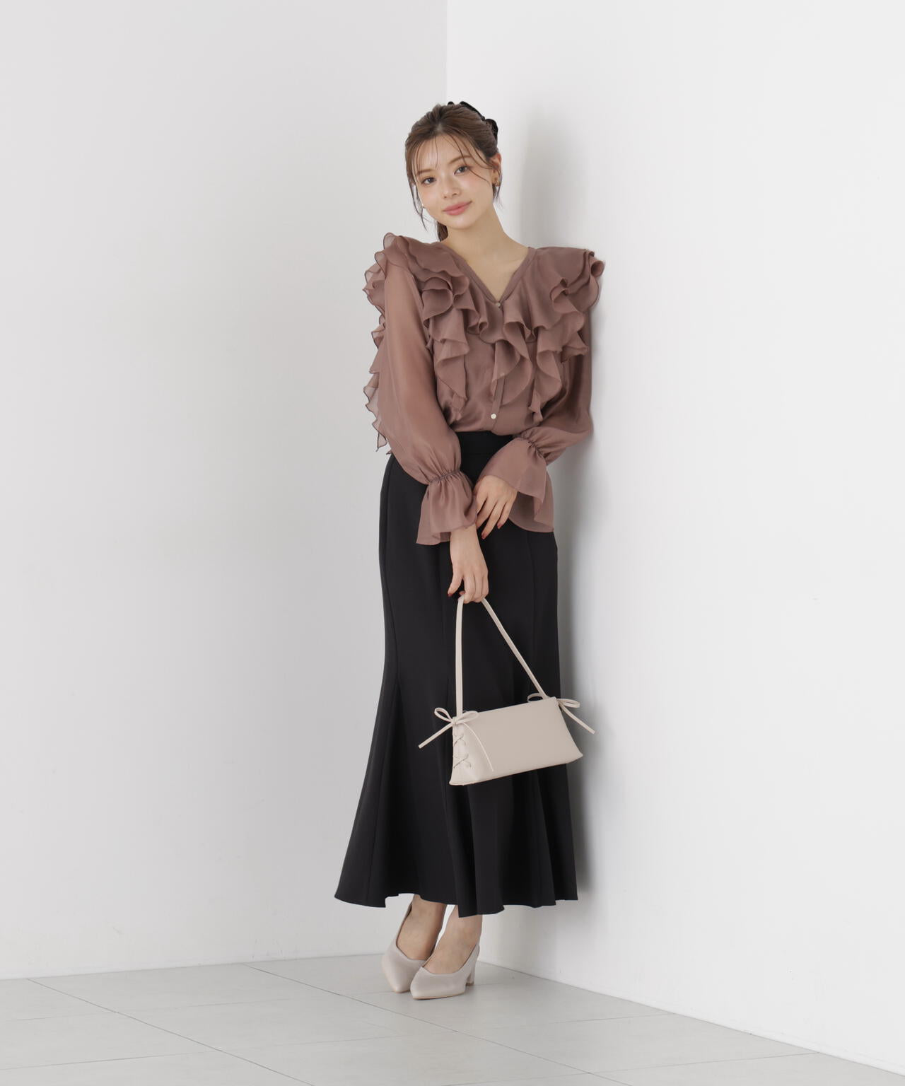 165cm 着用サイズ:FR
