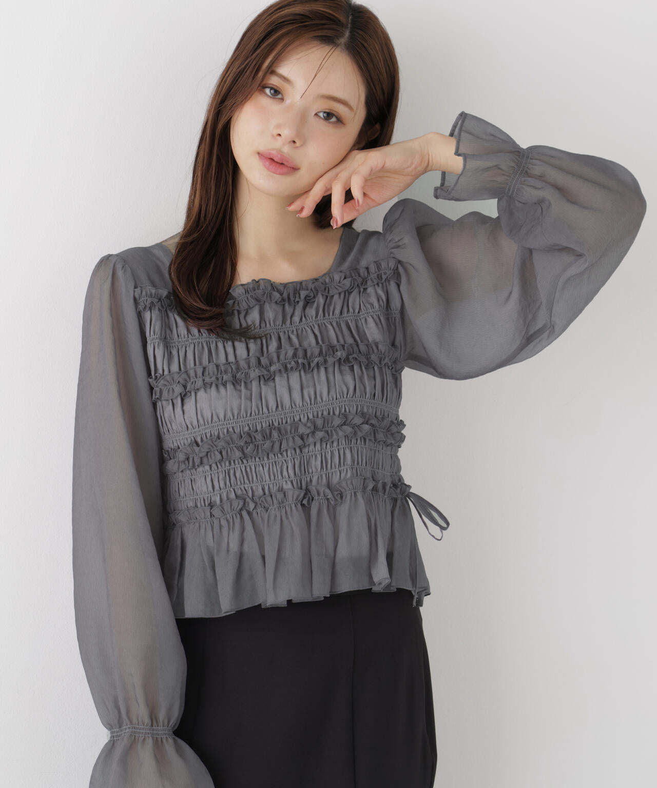 165cm 着用サイズ:FR