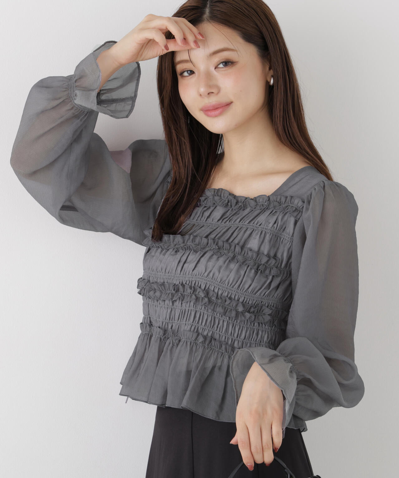 165cm 着用サイズ:FR
