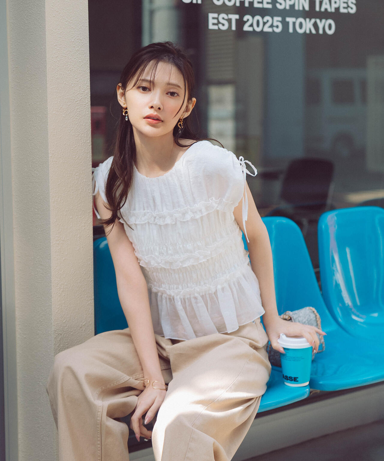 167cm 着用サイズ:FR
