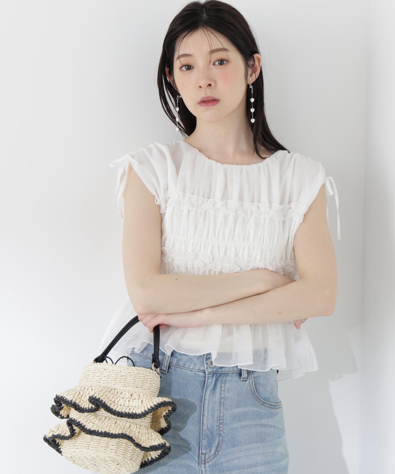 167cm 着用サイズ:FR