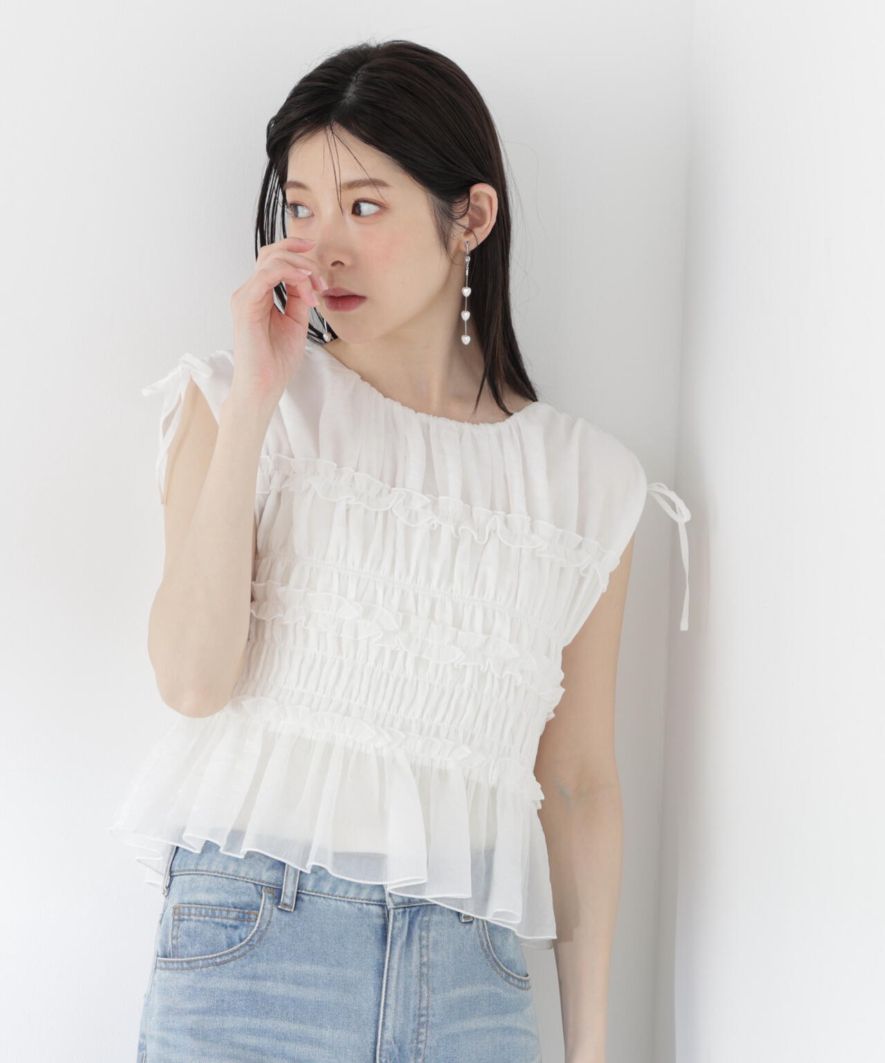 167cm 着用サイズ:FR