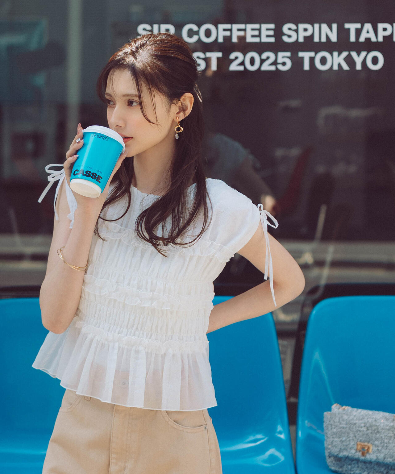 167cm 着用サイズ:FR