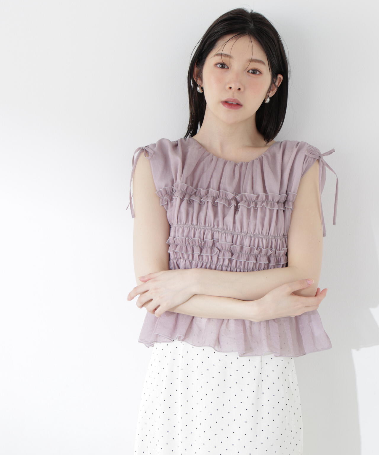 167cm 着用サイズ:FR
