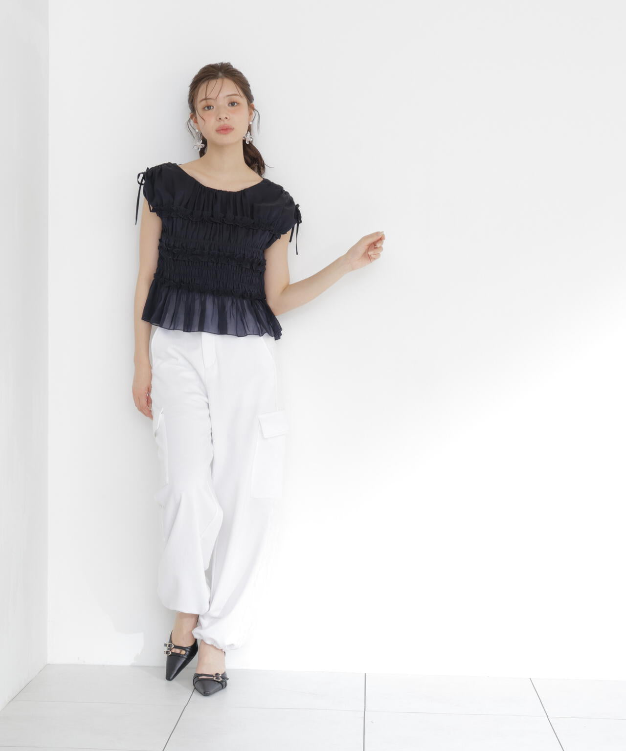 165cm 着用サイズ:FR